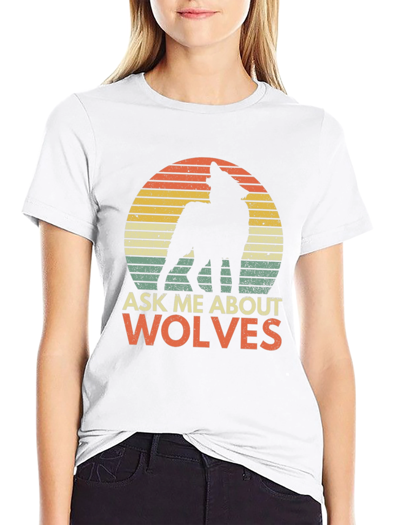 Ask Me About Wolves T-Shirt