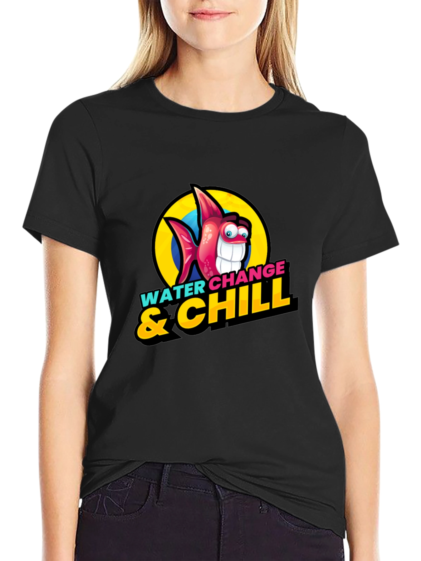 Water Change & Chill Graphic T-Shirt