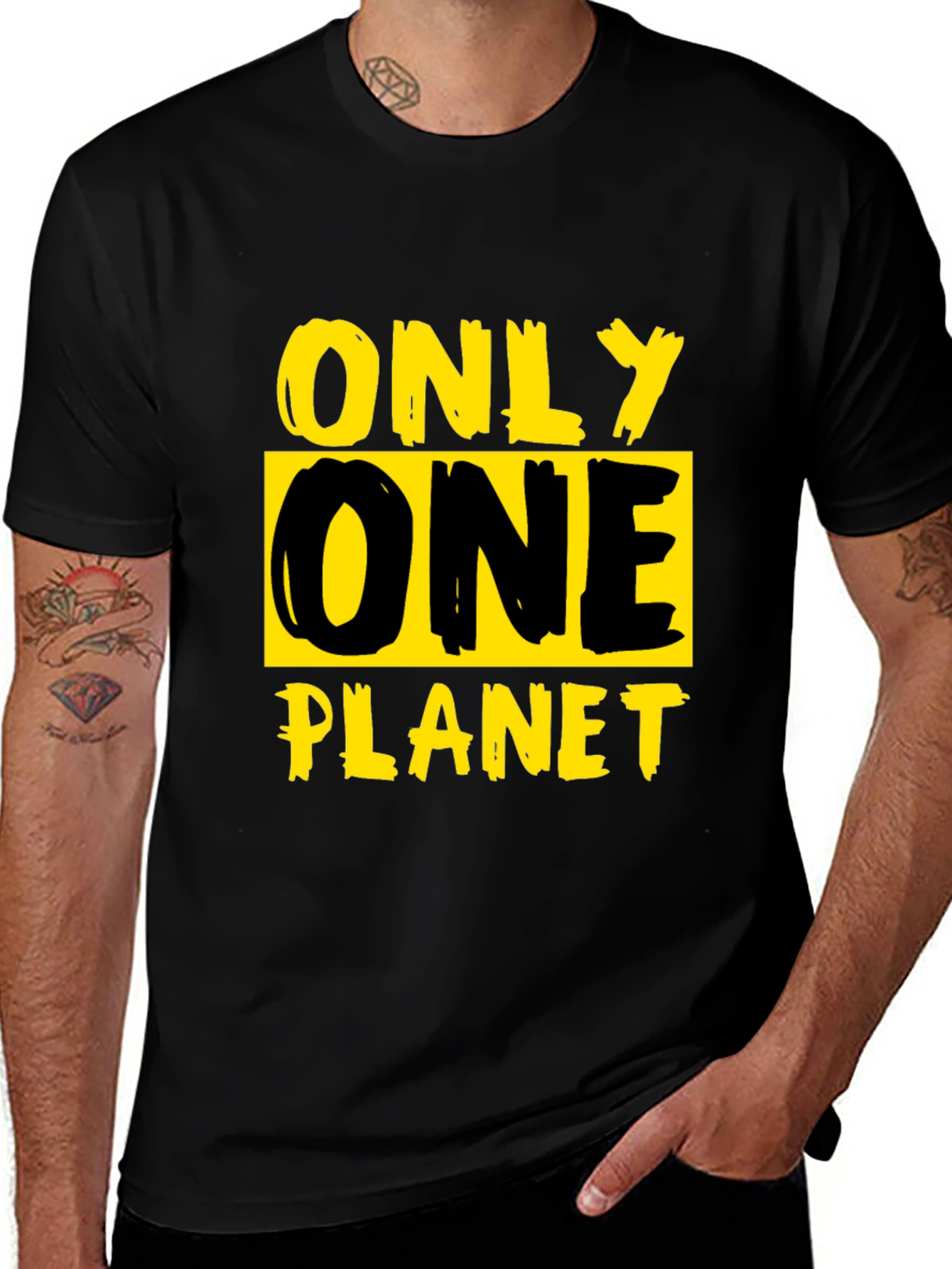 Only One Planet T-Shirt: Eco-Friendly Earth Day Apparel