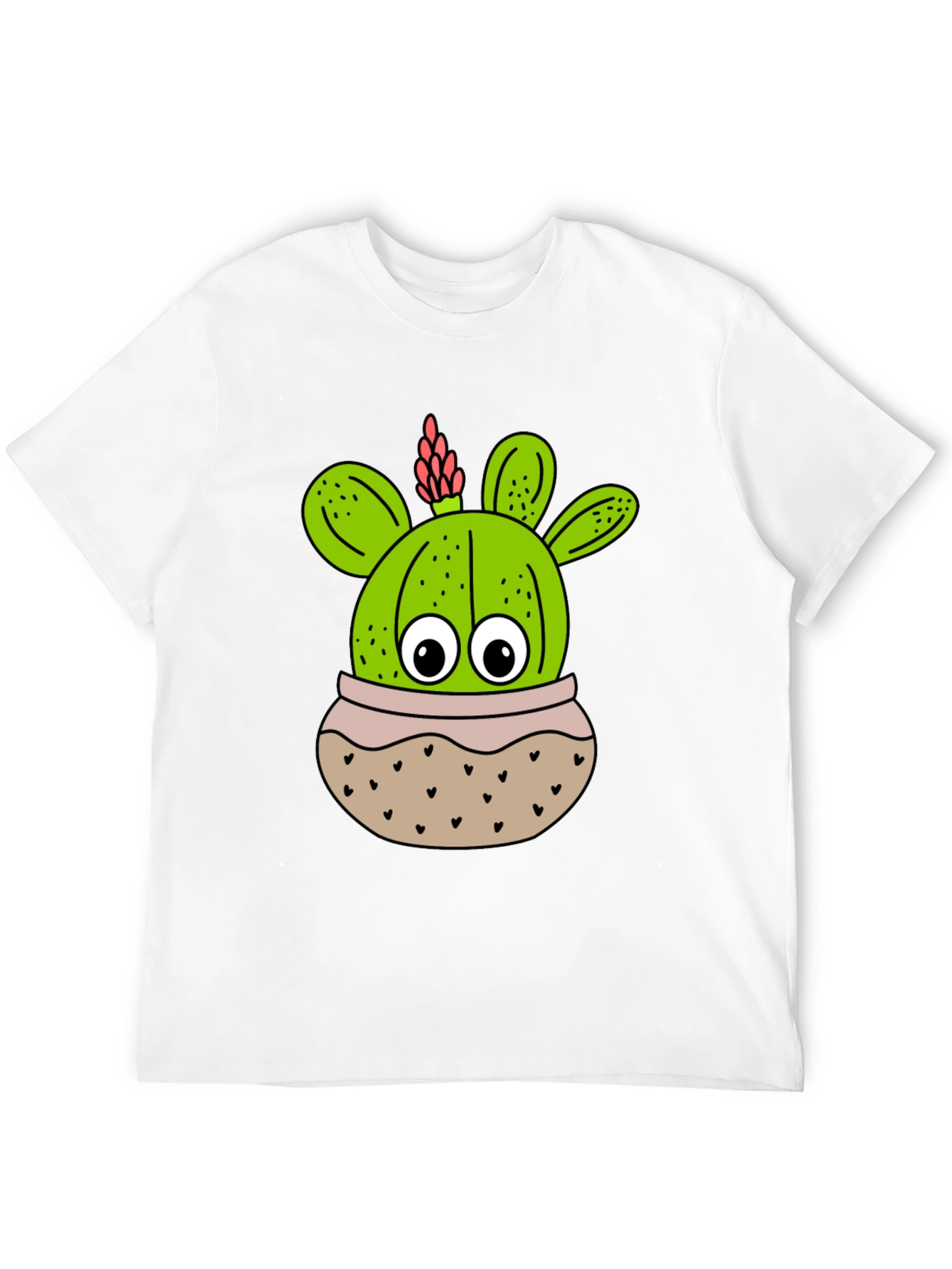 Cute Cactus Plant T-Shirt