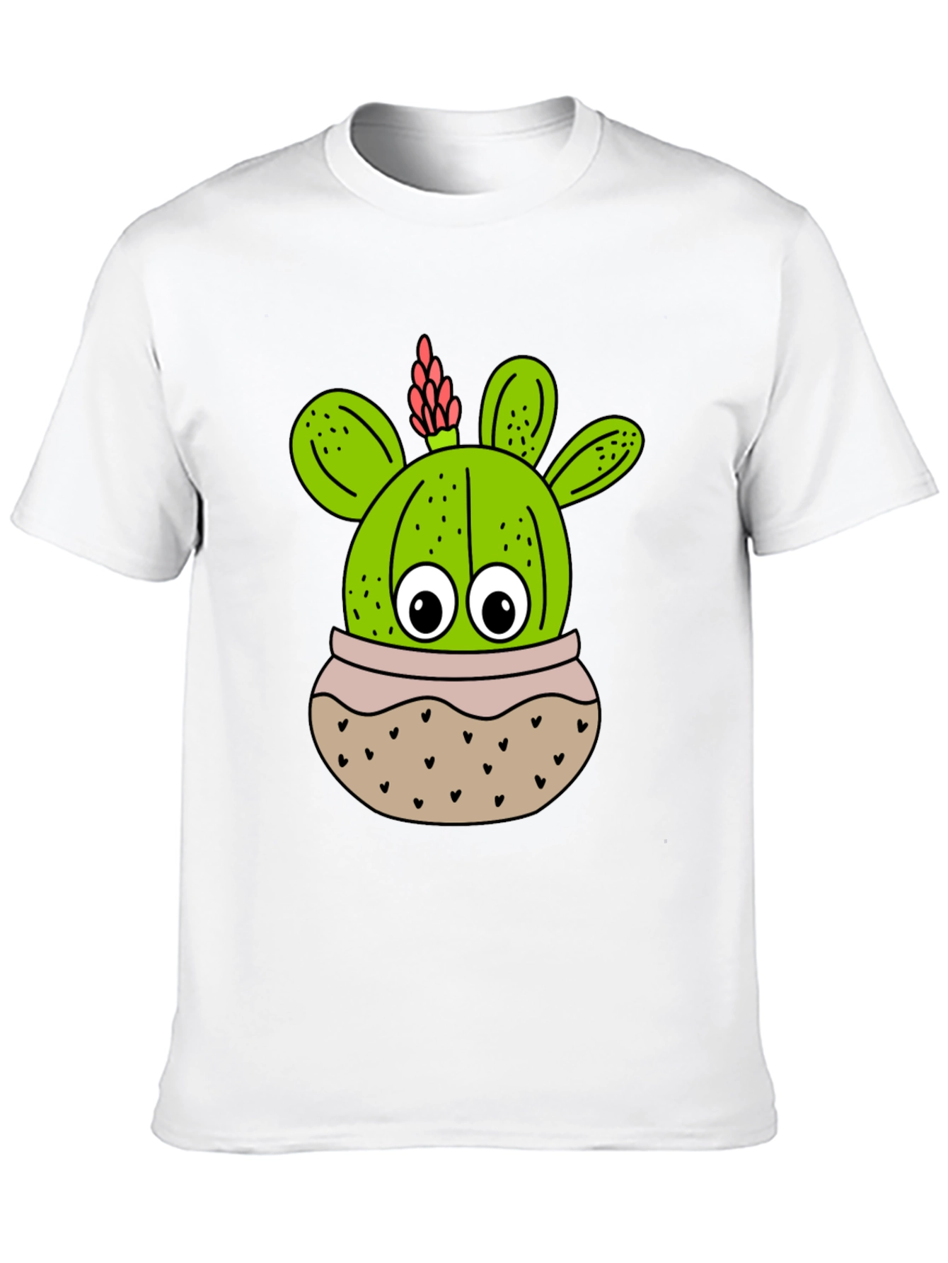 Cute Cactus Plant T-Shirt
