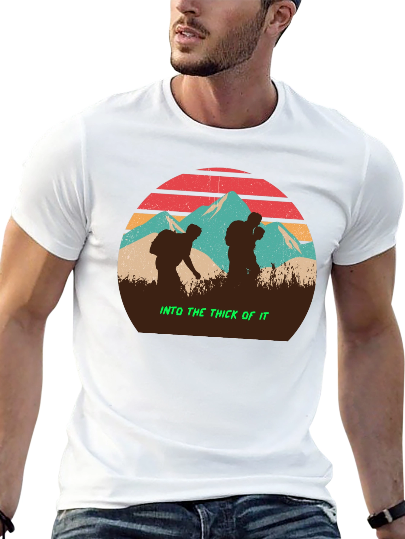 Into The Thick Of It Hiking T-Shirt
