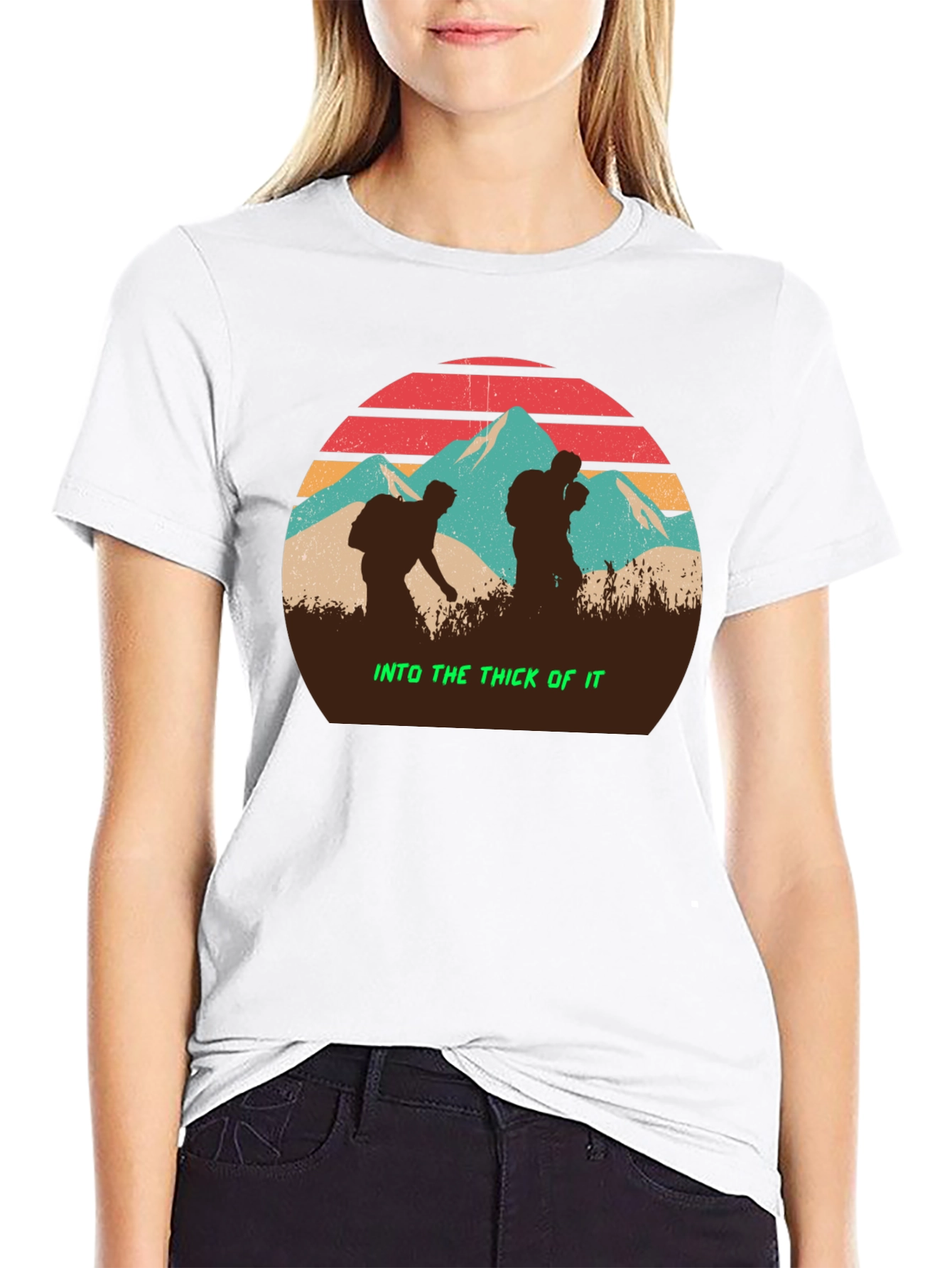Into The Thick Of It Hiking T-Shirt