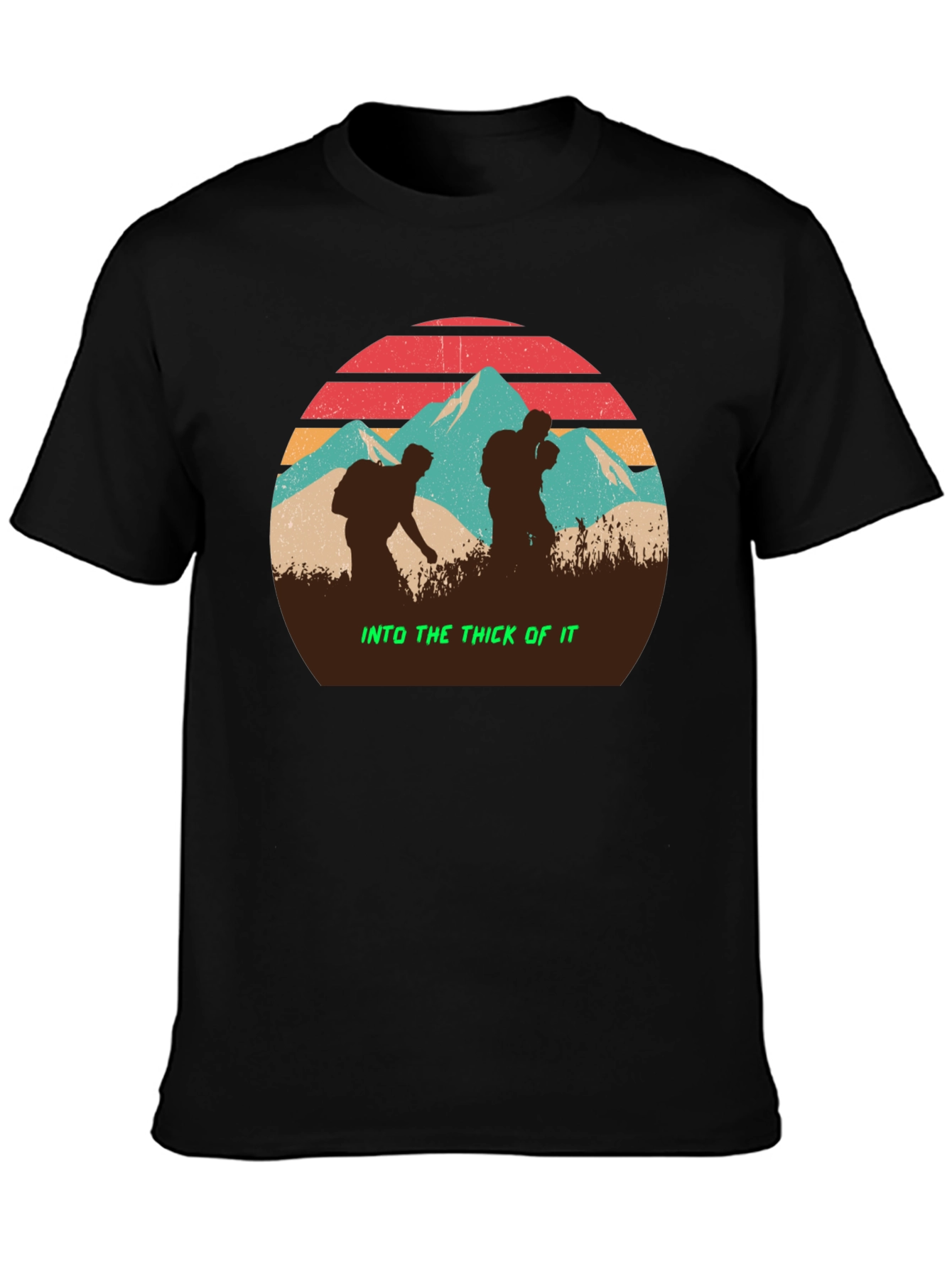Into The Thick Of It Hiking T-Shirt
