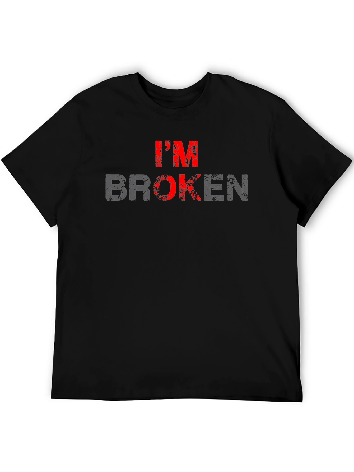 Distressed Im Broken Graphic Tee