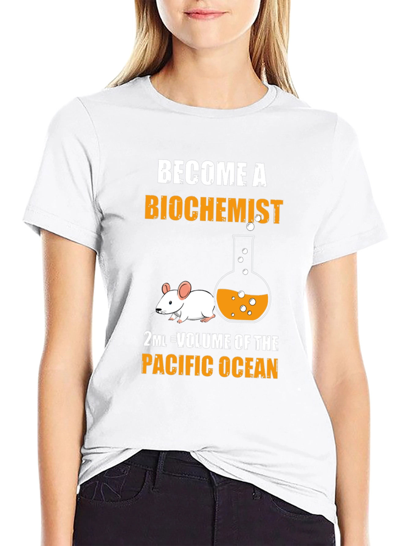 Biochemist T-Shirt: 2mL = Pacific Ocean