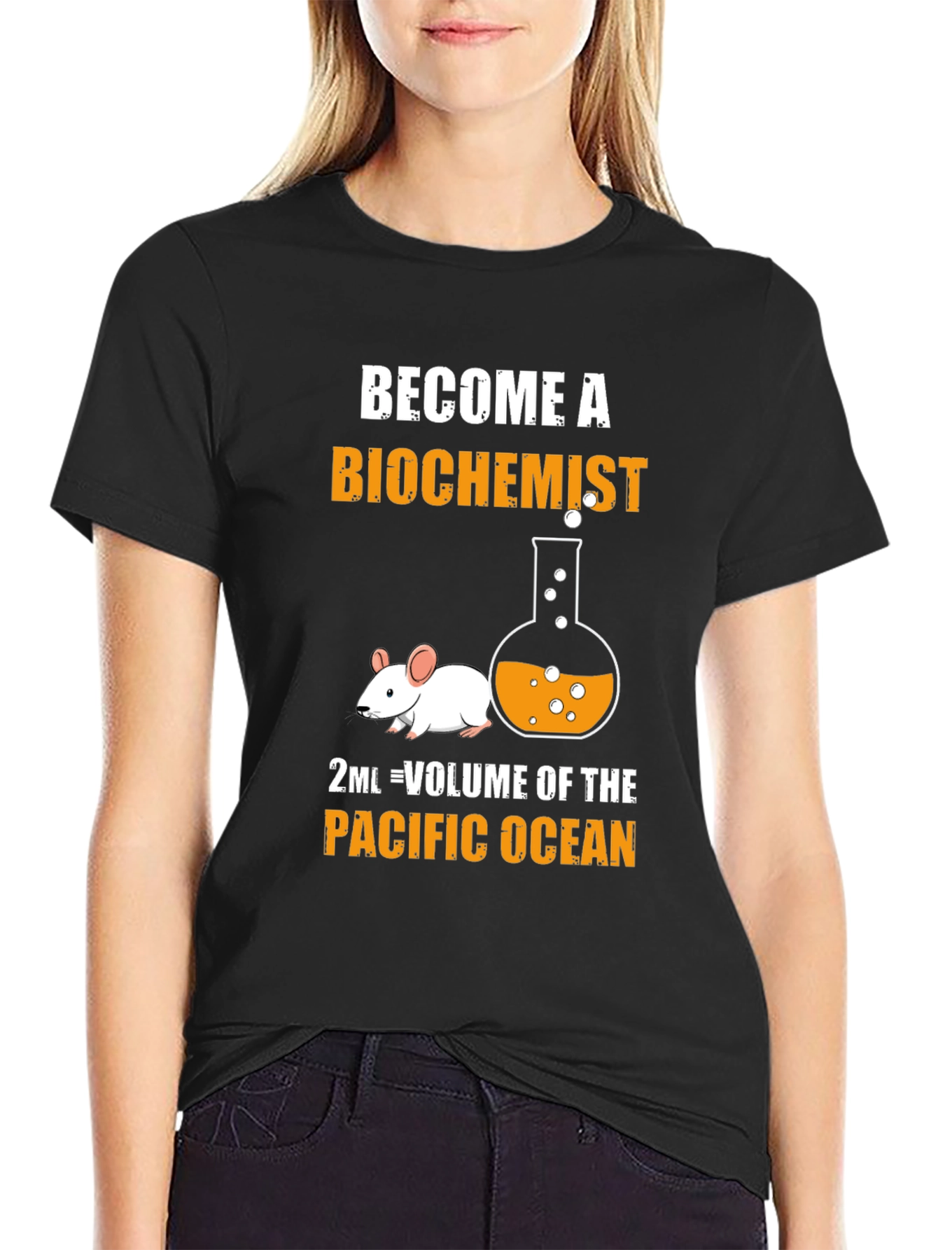 Biochemist T-Shirt: 2mL = Pacific Ocean