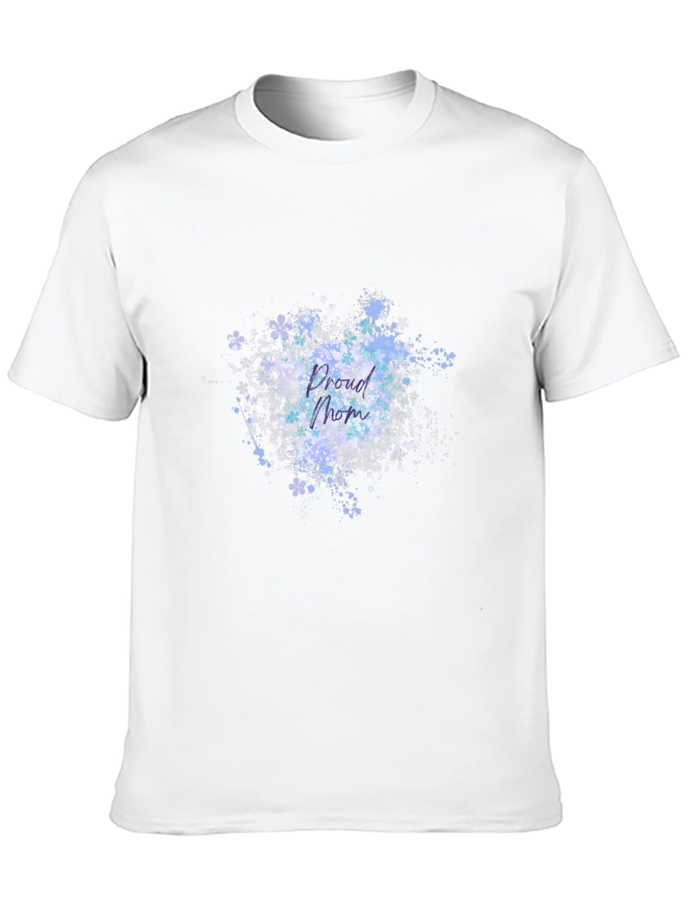 Proud Mom Graphic T-Shirt - Black