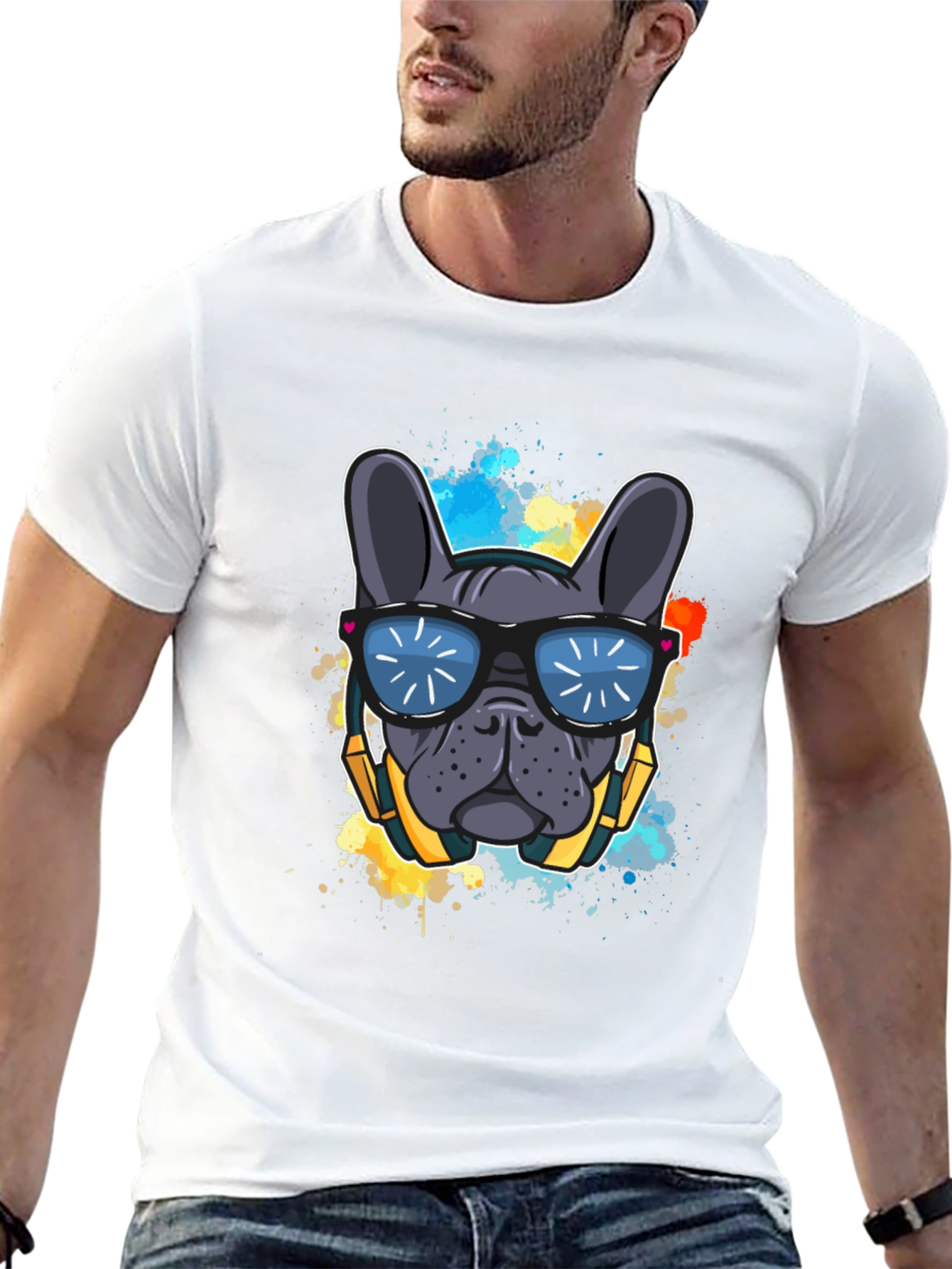 Cool Dog Graphic Tee