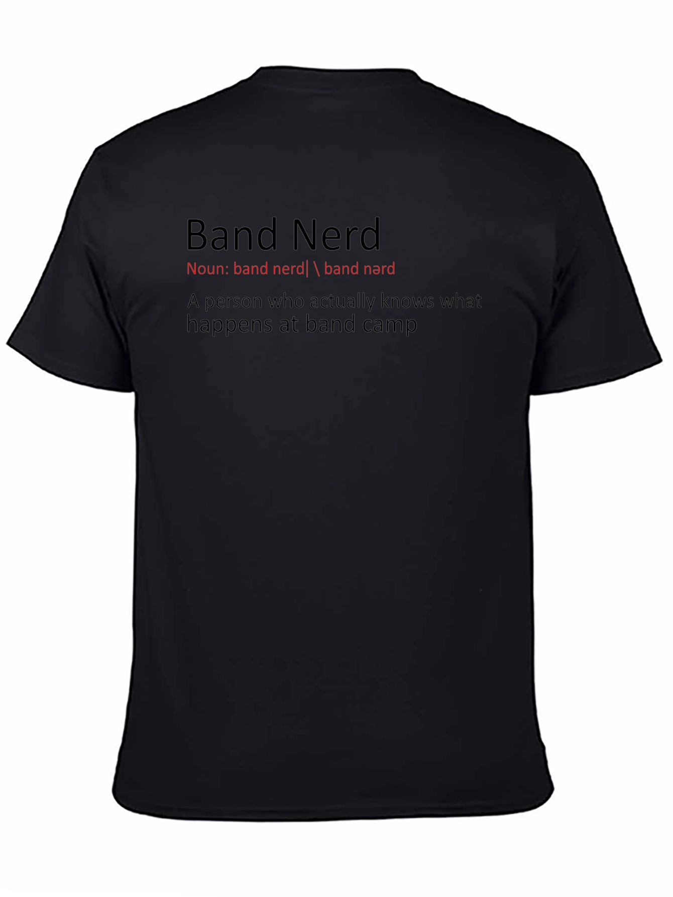 Band Nerd T-Shirt - For Music Lovers