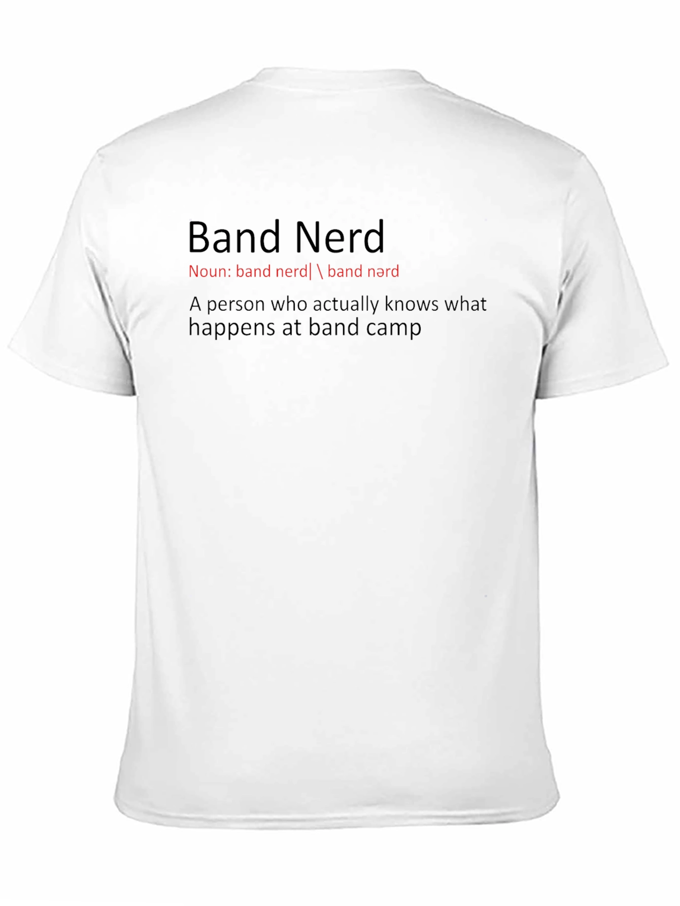 Band Nerd T-Shirt - For Music Lovers