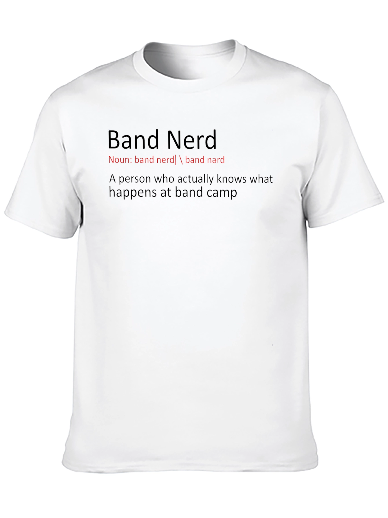 Band Nerd T-Shirt - For Music Lovers