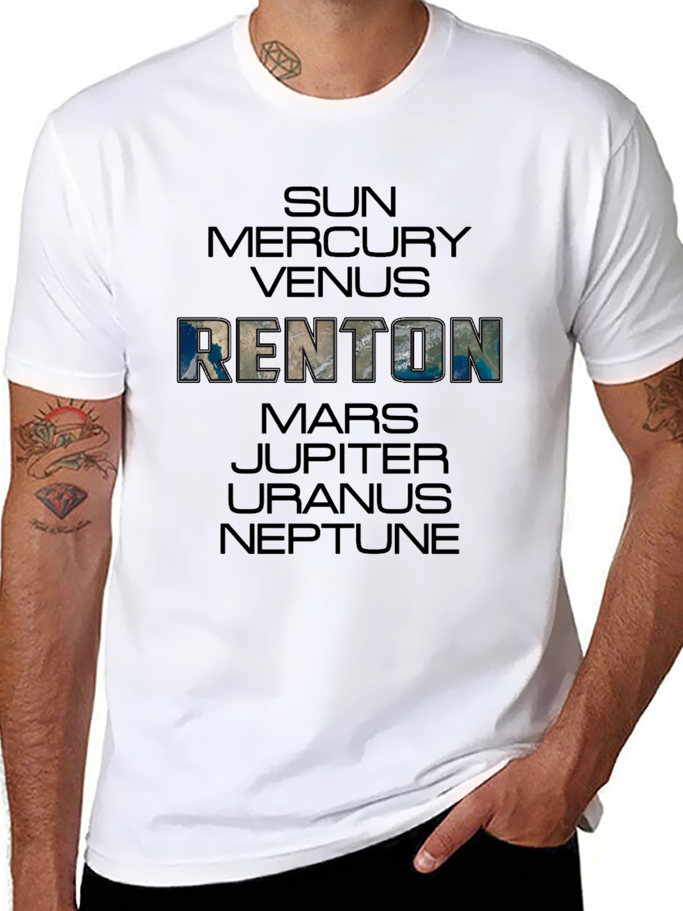 Planetary T-Shirt: Space Exploration Apparel