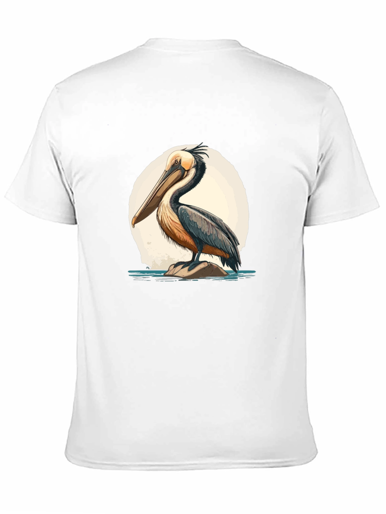 Pelican Graphic Tee - Black Cotton Blend Casual Wear