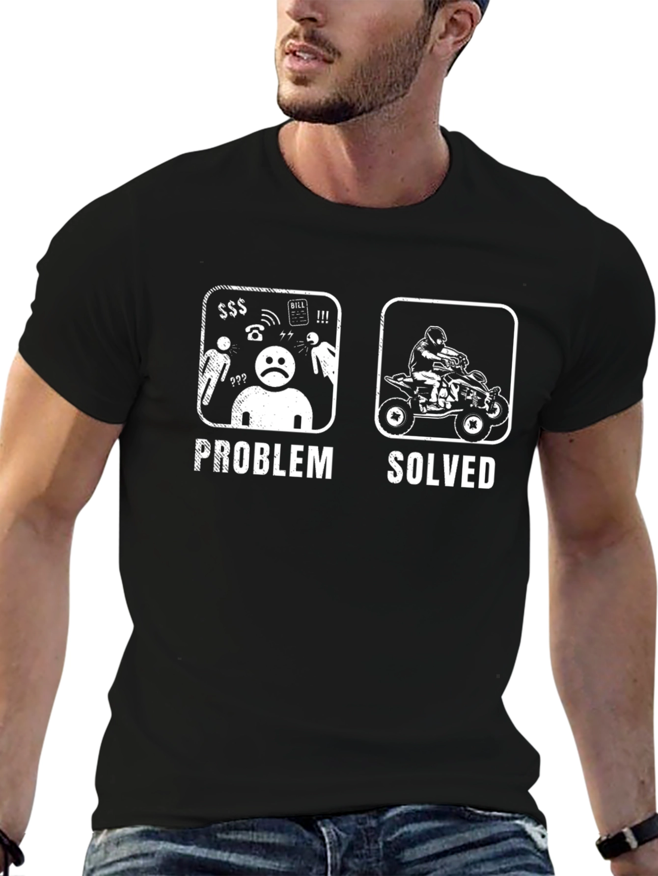 Problem Solved ATV T-Shirt