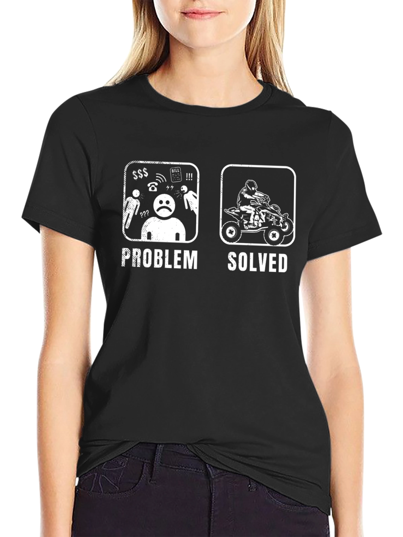 Problem Solved ATV T-Shirt