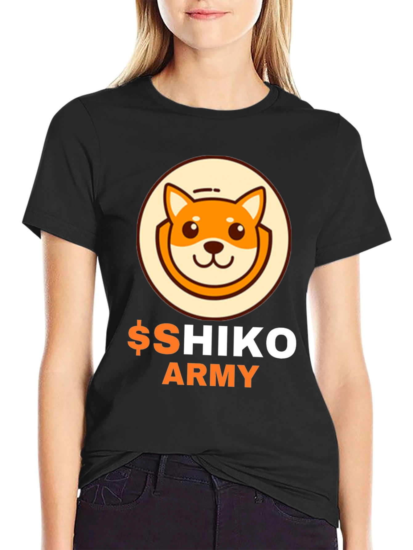 Shiko Army T-Shirt - Crypto Doge Fan Apparel