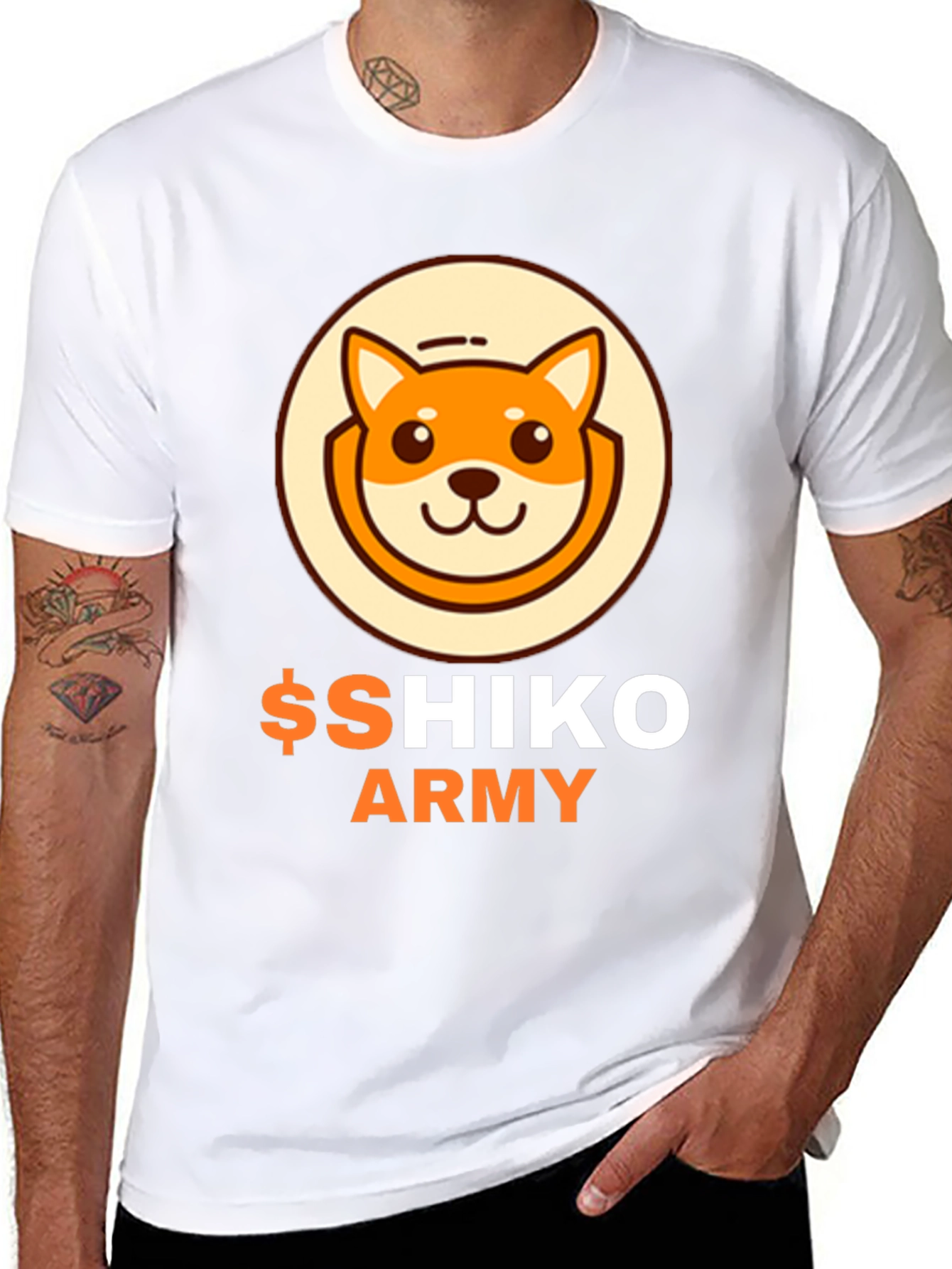Shiko Army T-Shirt - Crypto Doge Fan Apparel