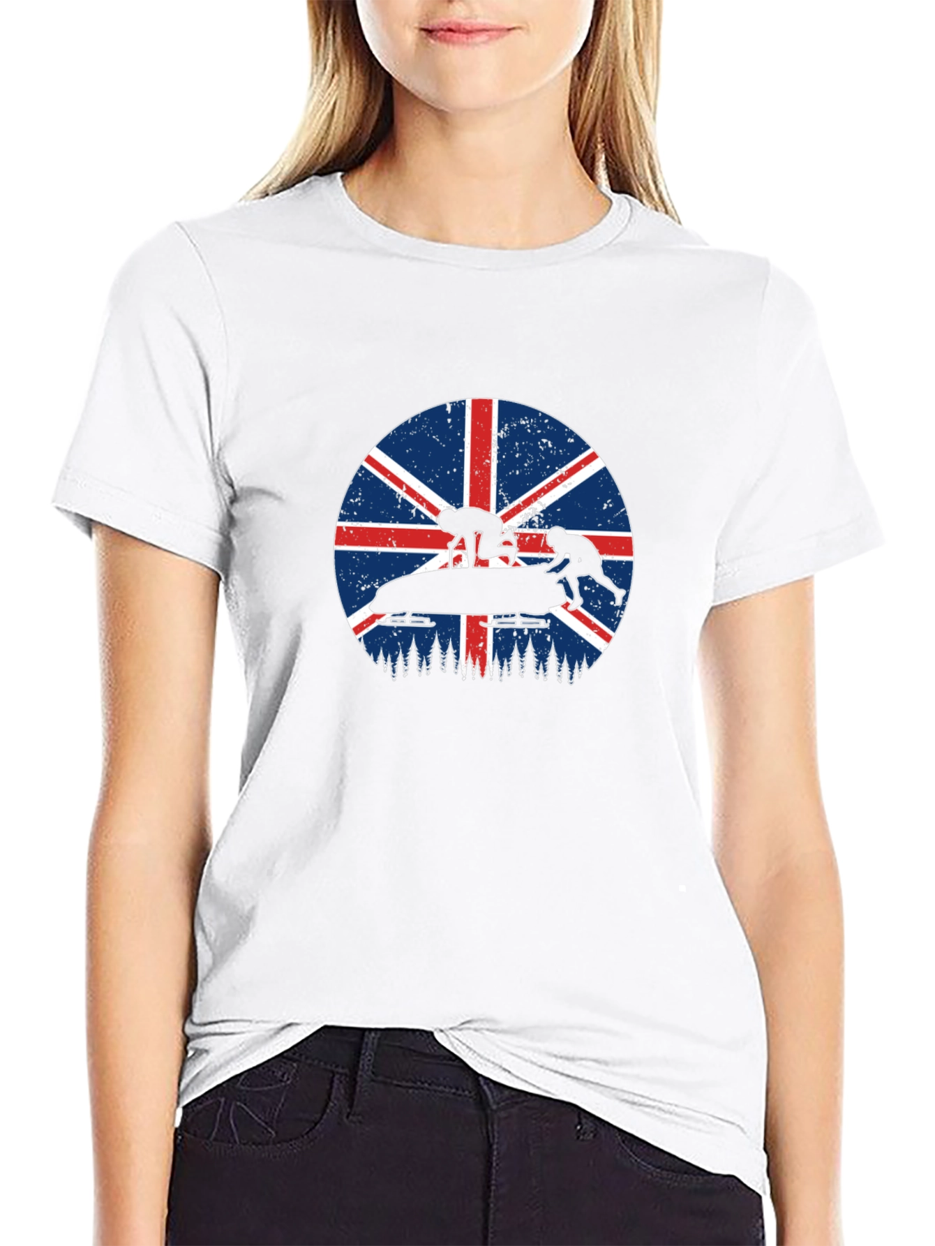 Union Jack Bobsled T-Shirt