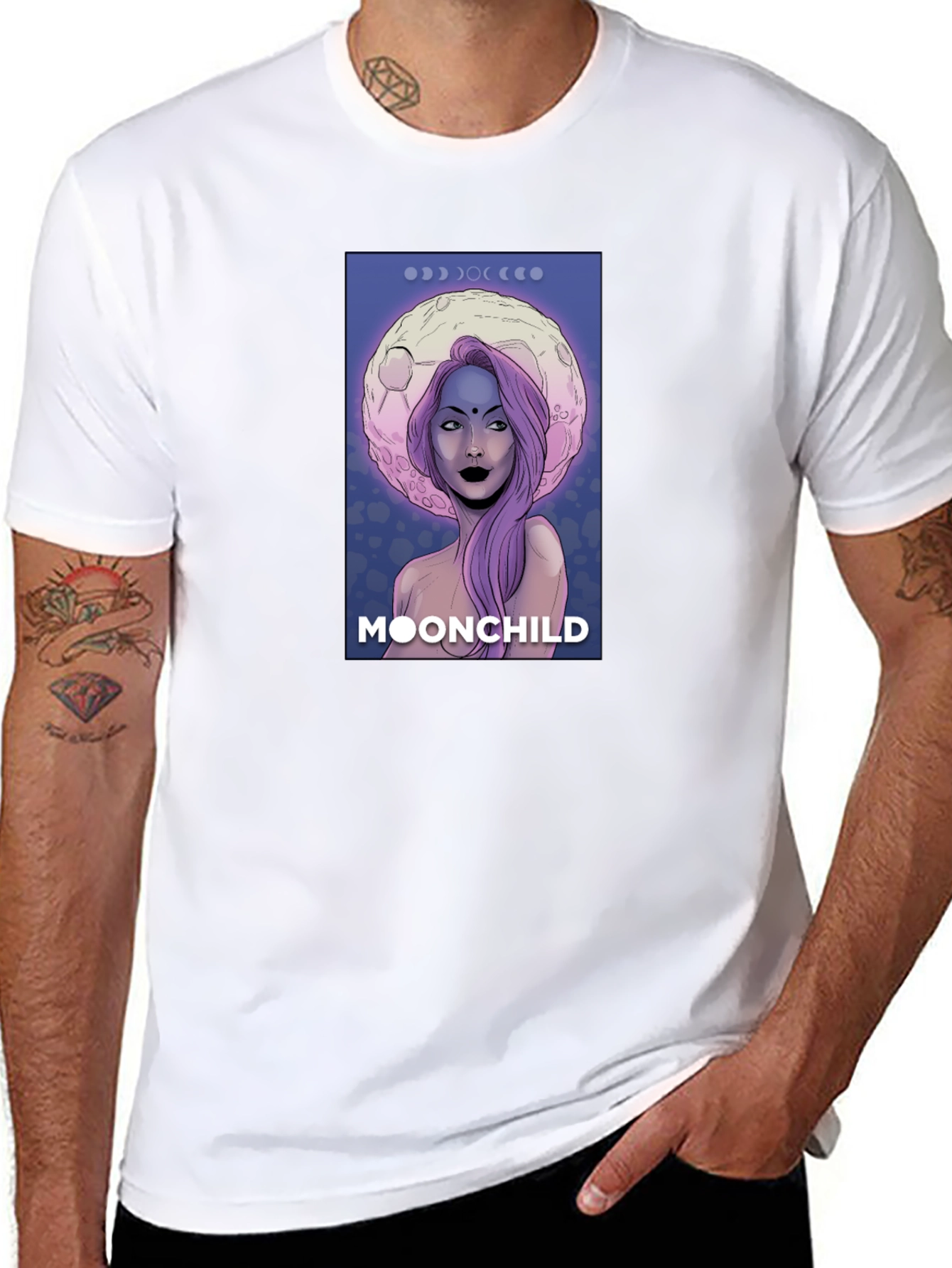Moonchild Graphic Black T-Shirt