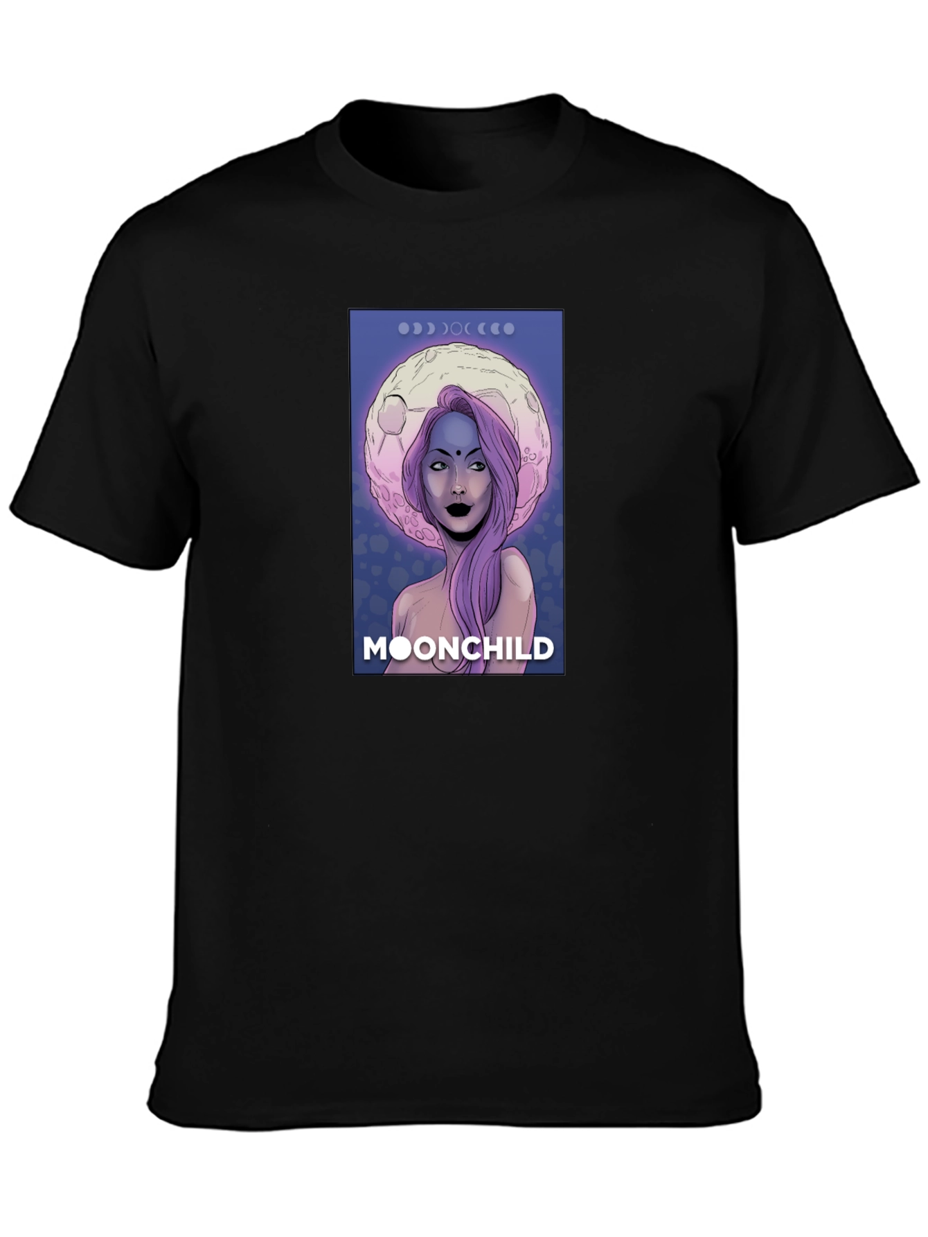 Moonchild Graphic Black T-Shirt