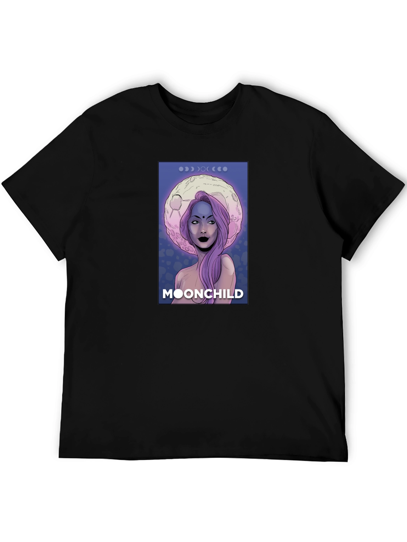 Moonchild Graphic Black T-Shirt