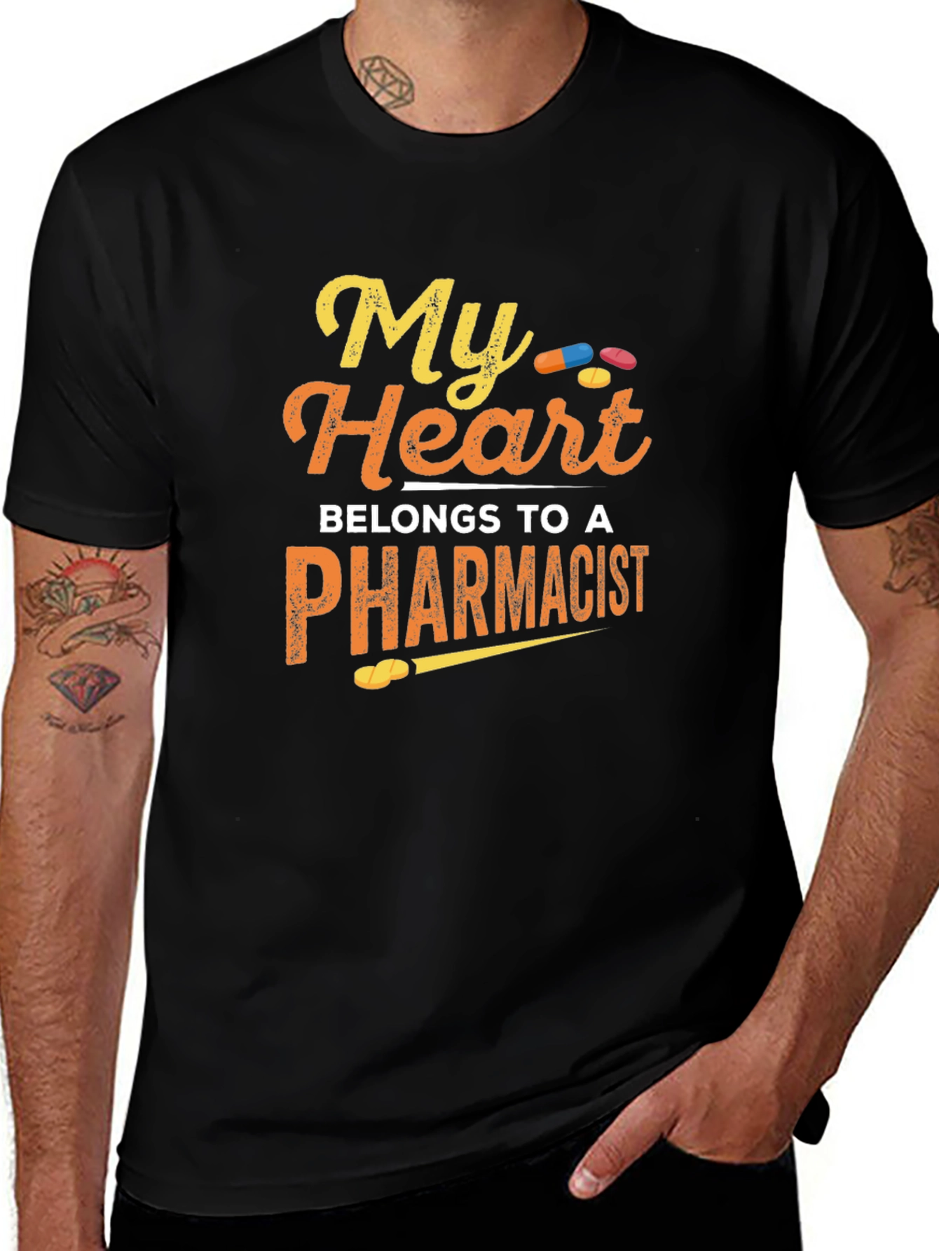 Pharmacist T-Shirt - My Heart Belongs