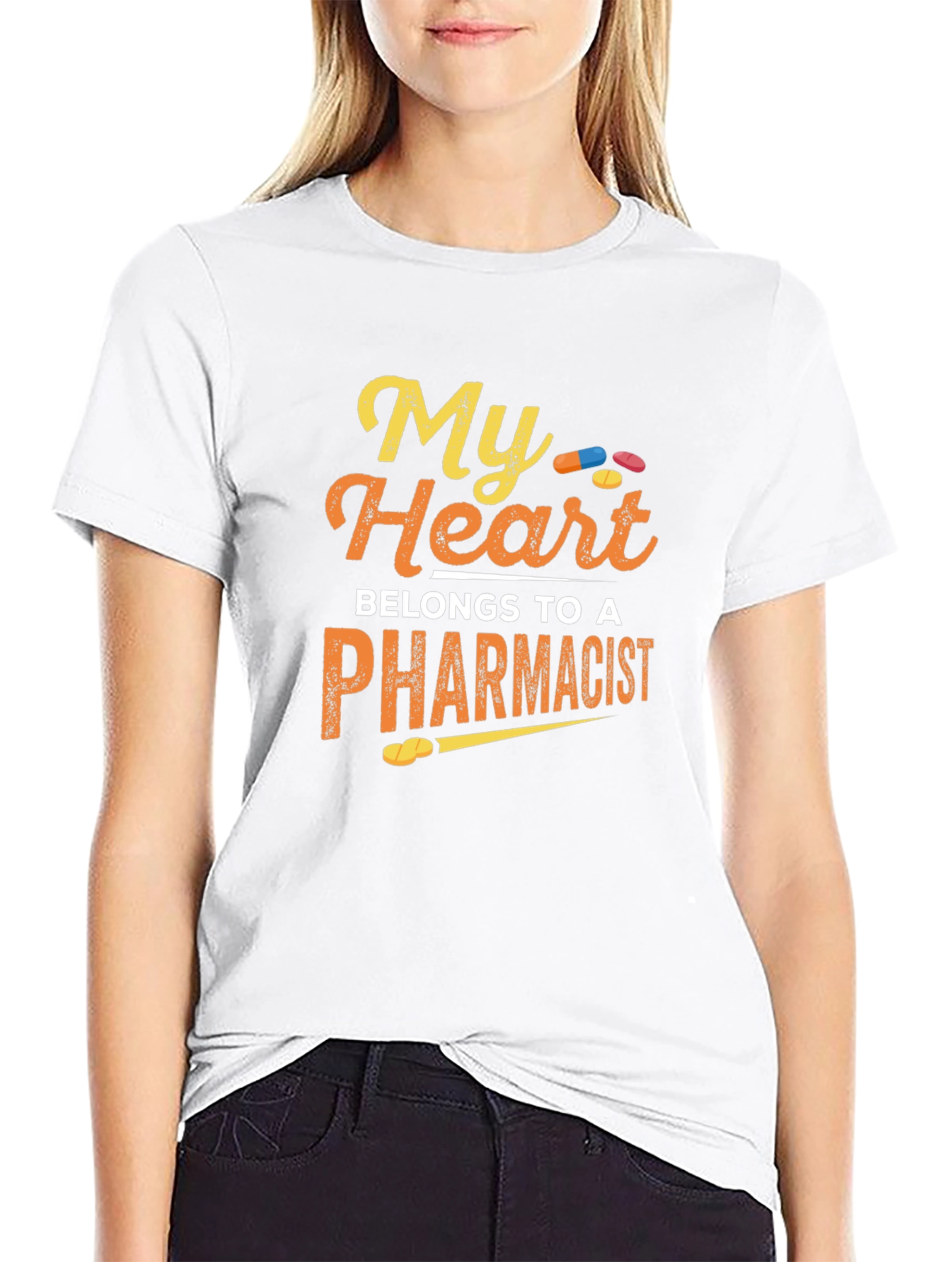 Pharmacist T-Shirt - My Heart Belongs
