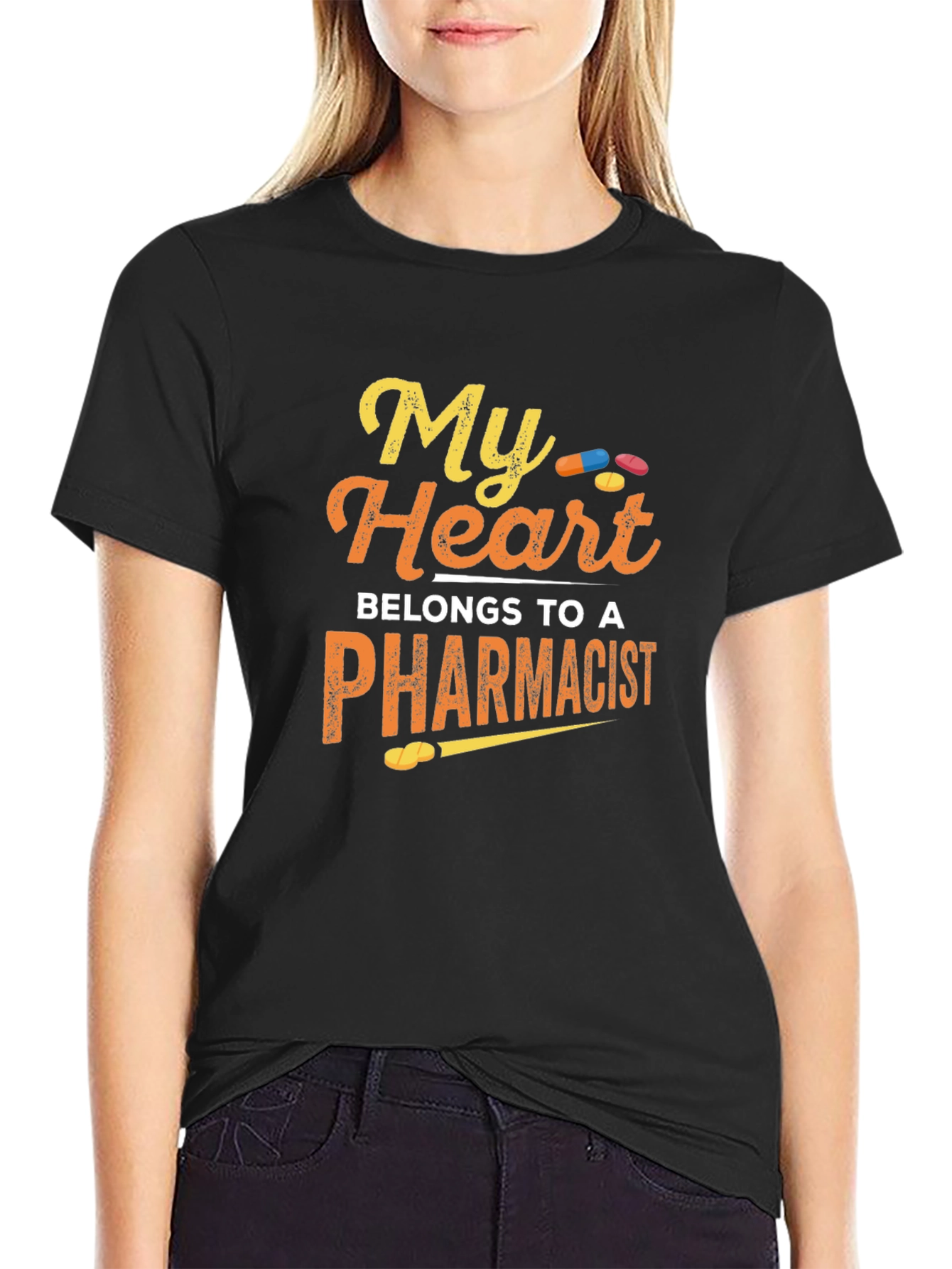 Pharmacist T-Shirt - My Heart Belongs