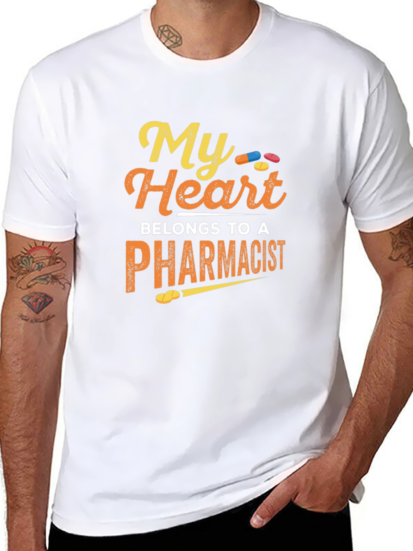 Pharmacist T-Shirt - My Heart Belongs