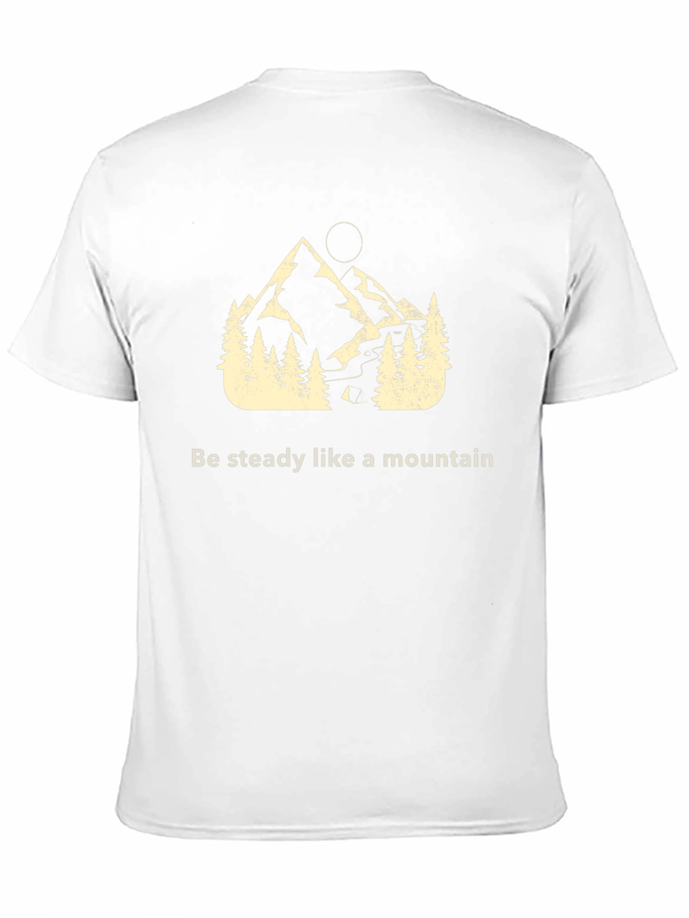 Steady Mountain Graphic Tee - Black