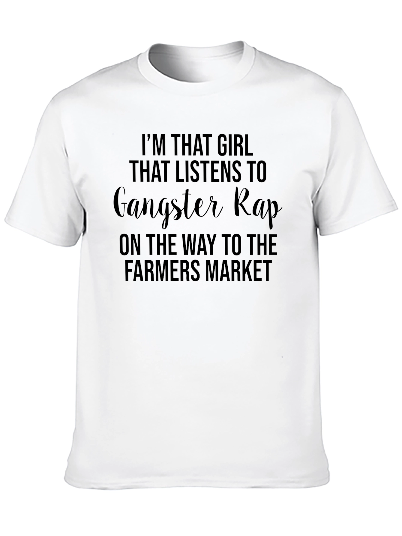 Gangster Rap Farmers Market T-Shirt