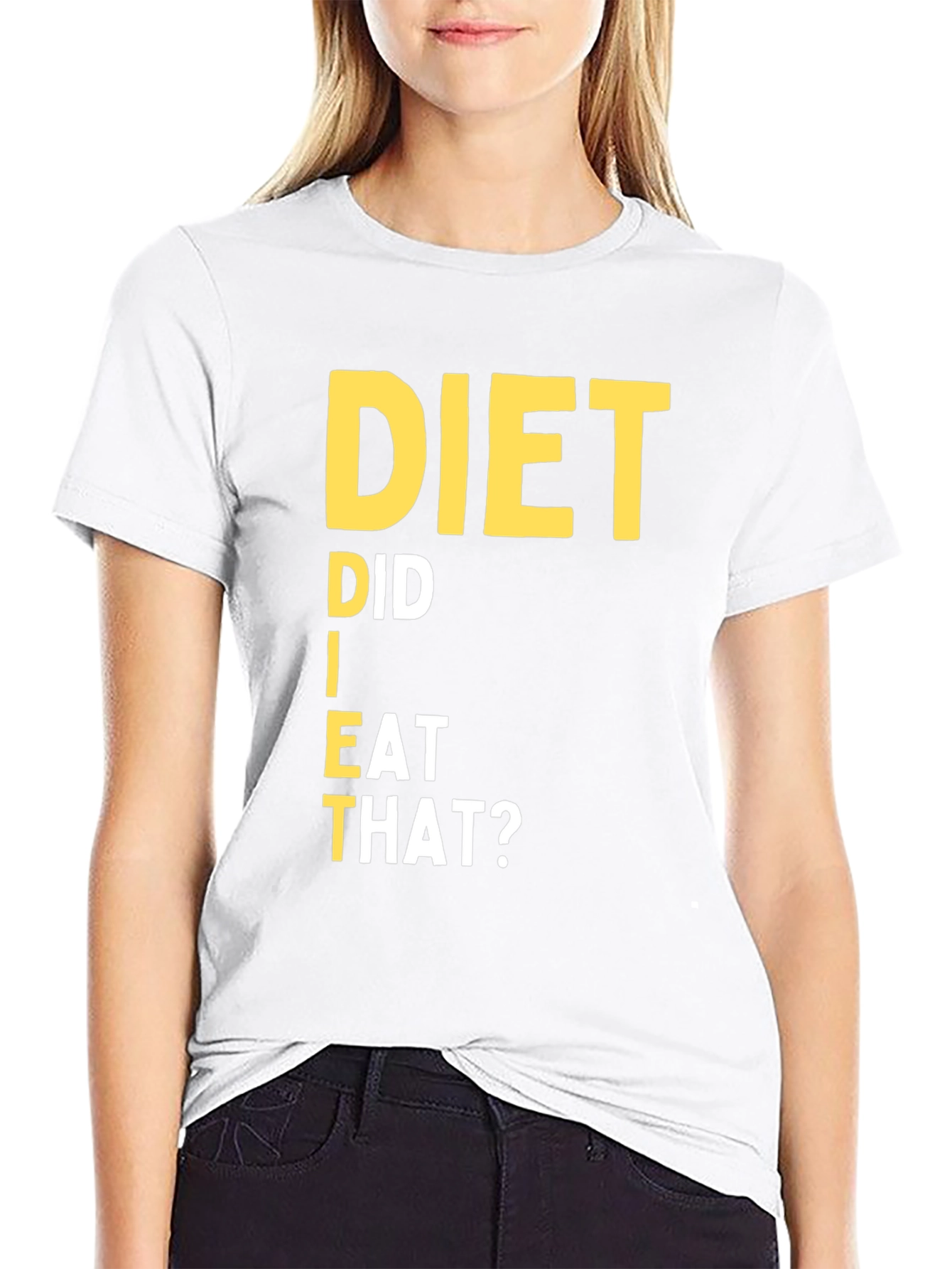 Diet Did I Eat That T-Shirt Black