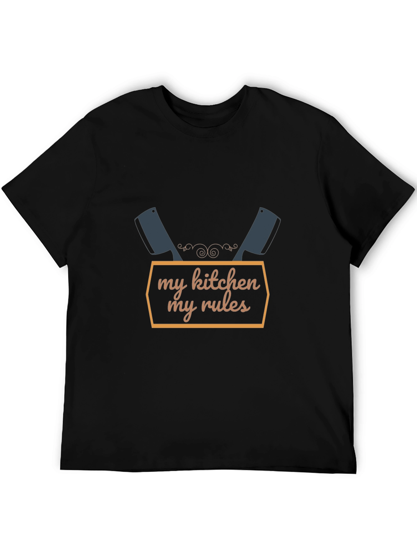 My Kitchen My Rules Graphic T-Shirt for Chefs