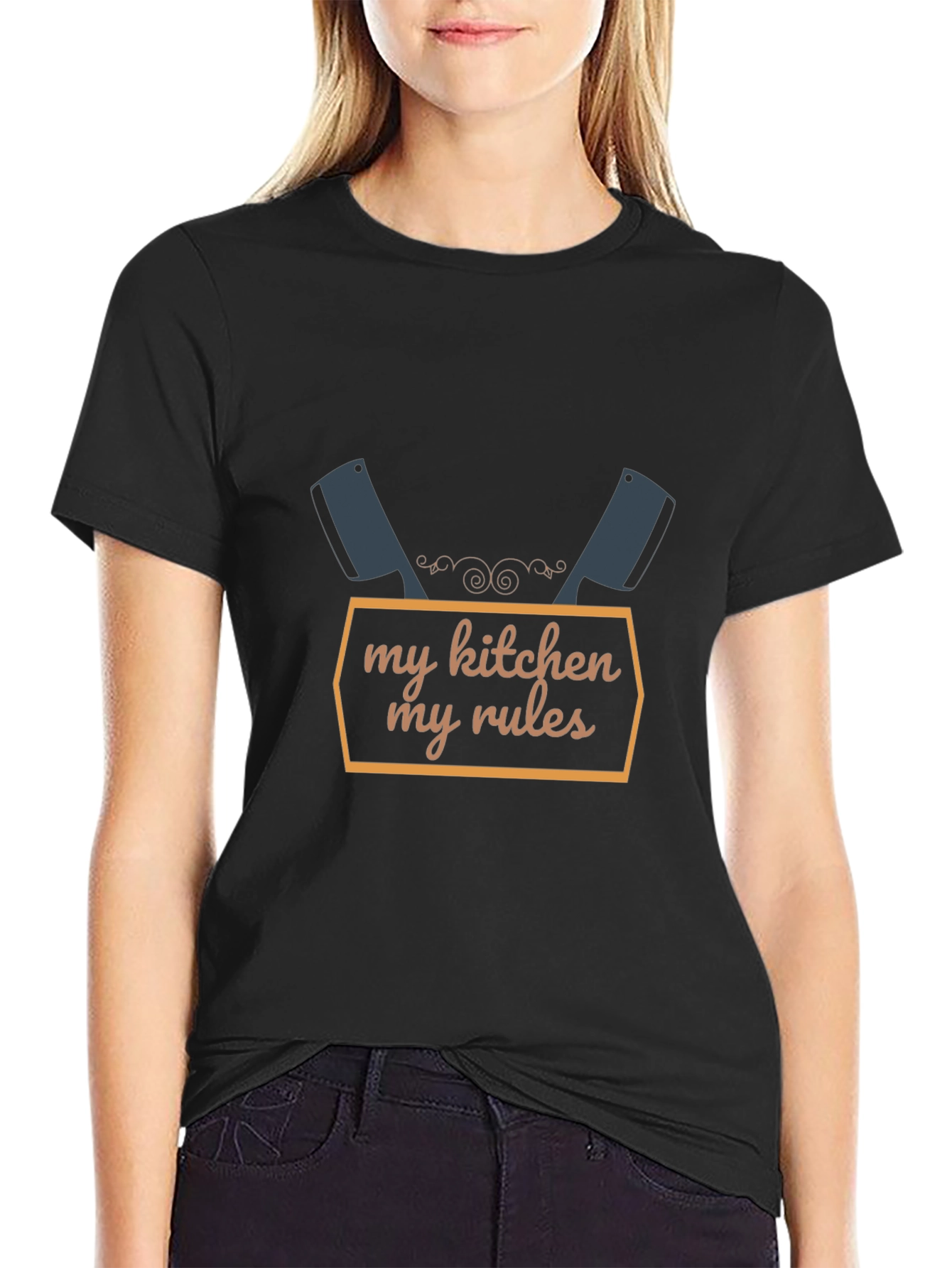 My Kitchen My Rules Graphic T-Shirt for Chefs