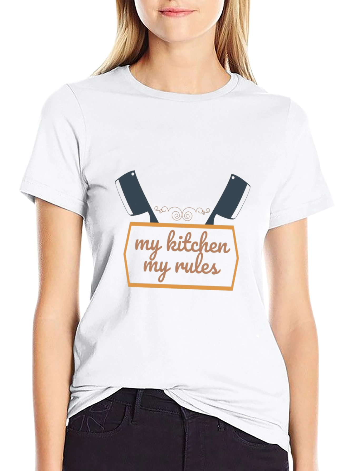 My Kitchen My Rules Graphic T-Shirt for Chefs