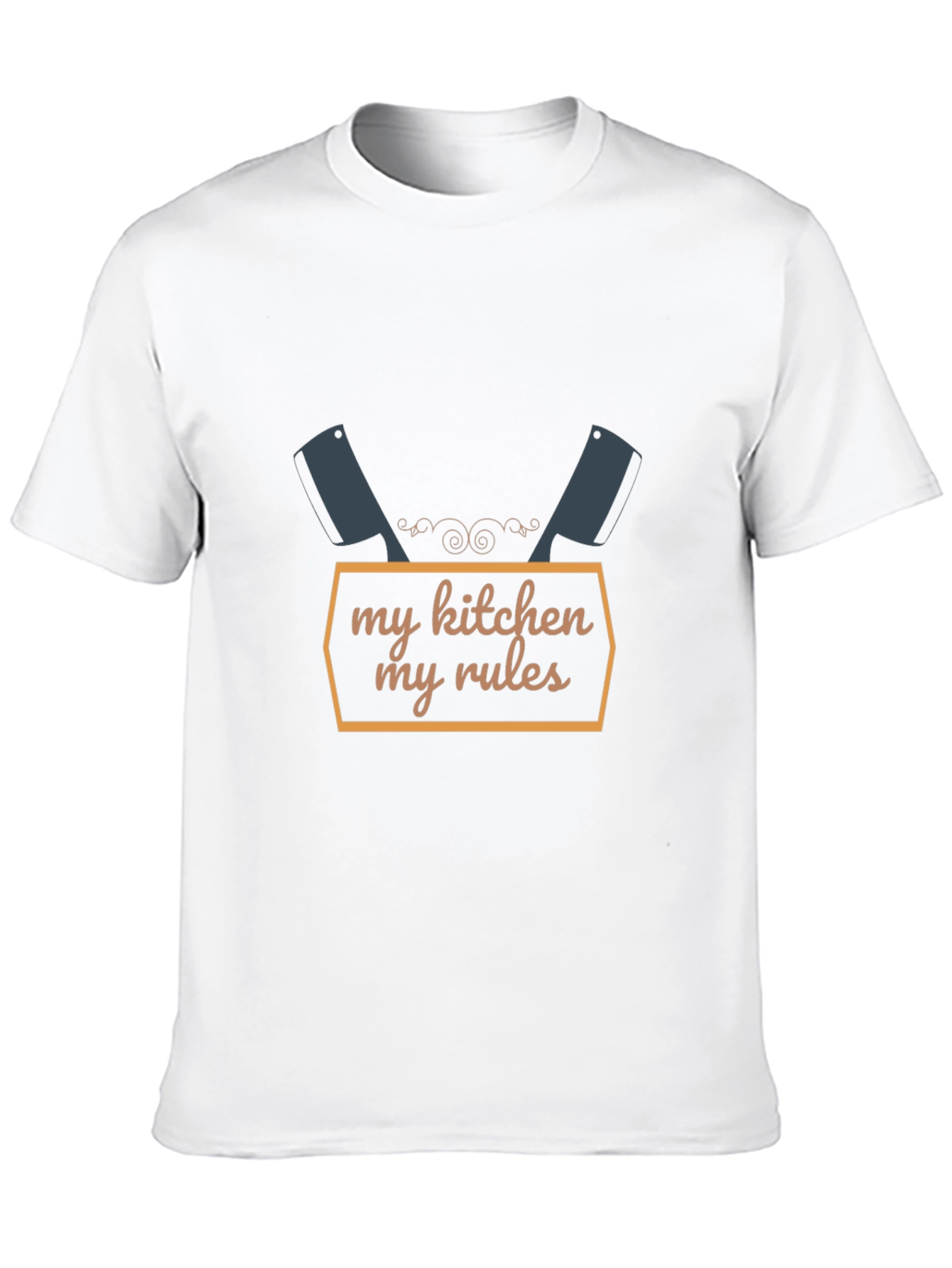 My Kitchen My Rules Graphic T-Shirt for Chefs