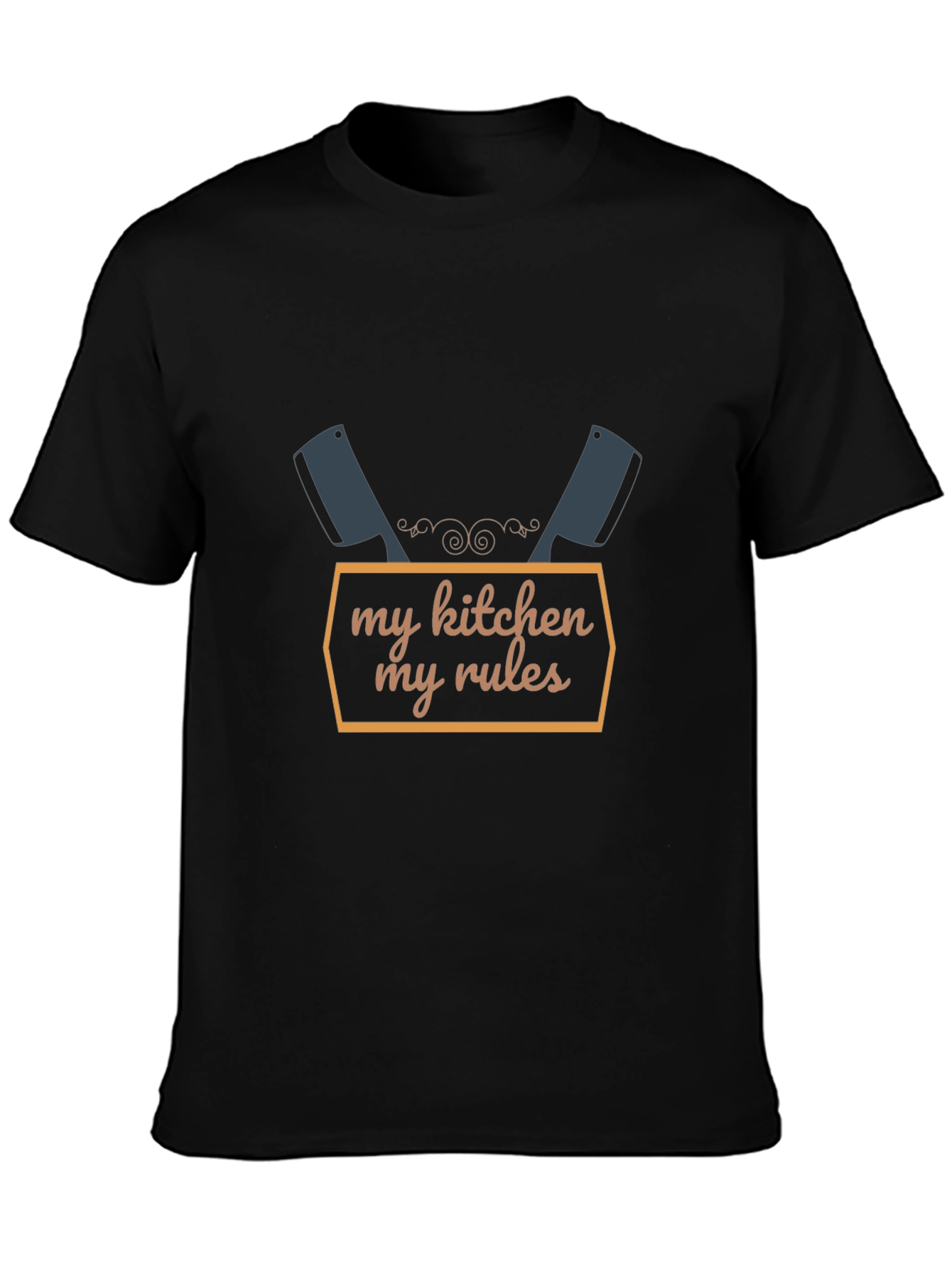My Kitchen My Rules Graphic T-Shirt for Chefs