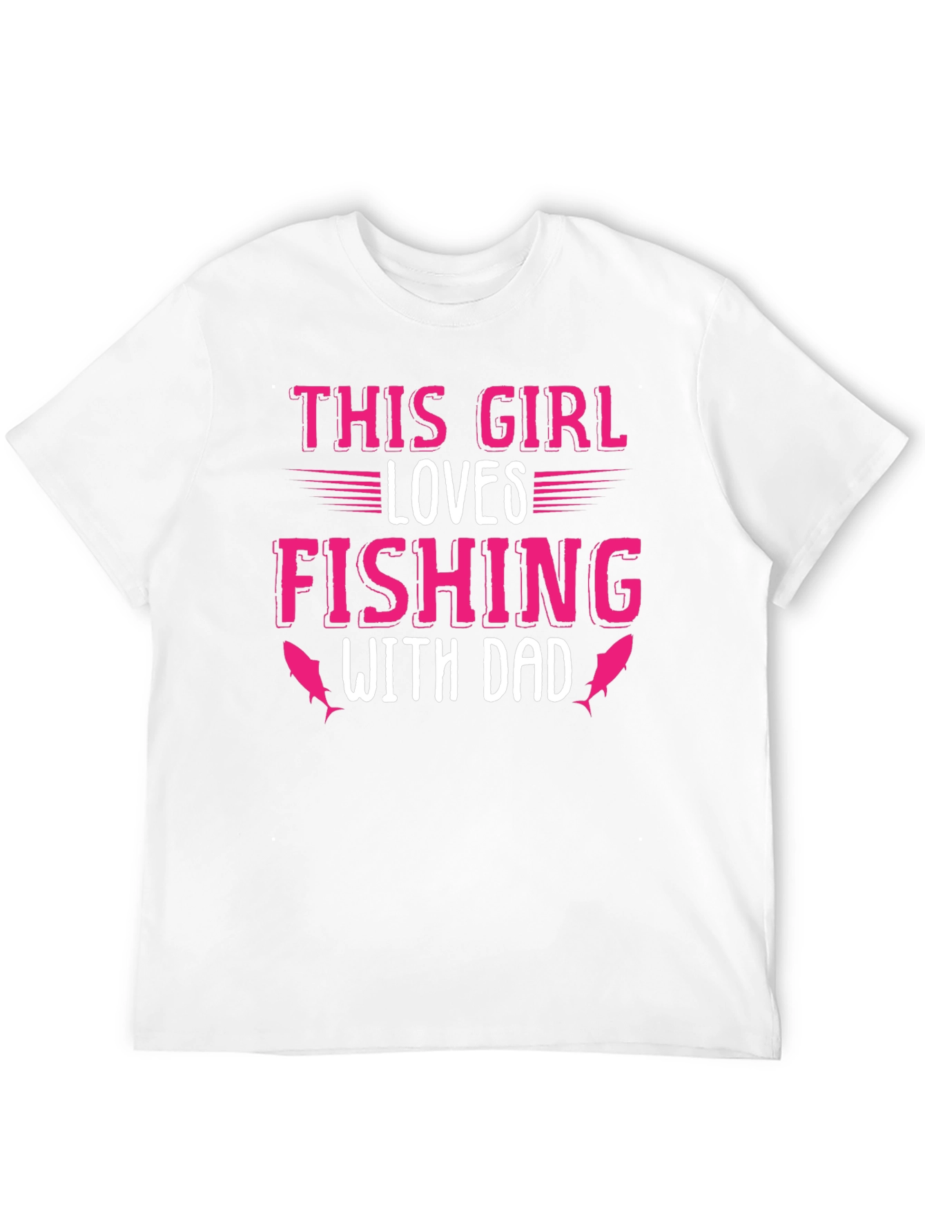 This Girl Loves Fishing With Dad T-Shirt