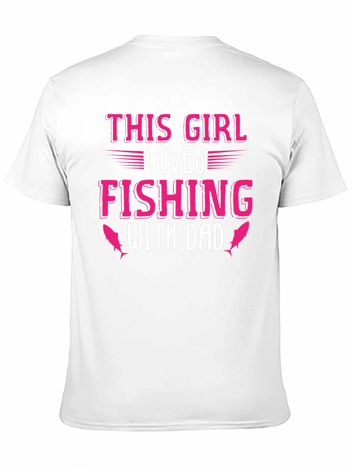 This Girl Loves Fishing With Dad T-Shirt