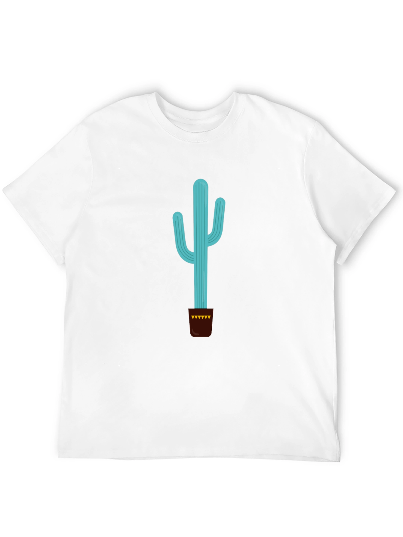 Cactus Graphic T-Shirt - Stylish Desert Plant Tee