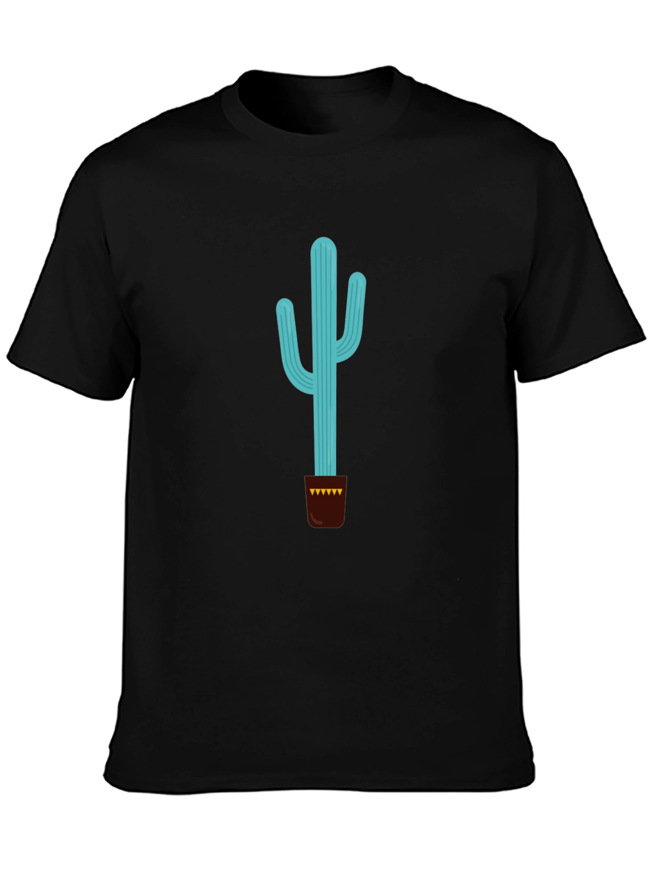 Cactus Graphic T-Shirt - Stylish Desert Plant Tee