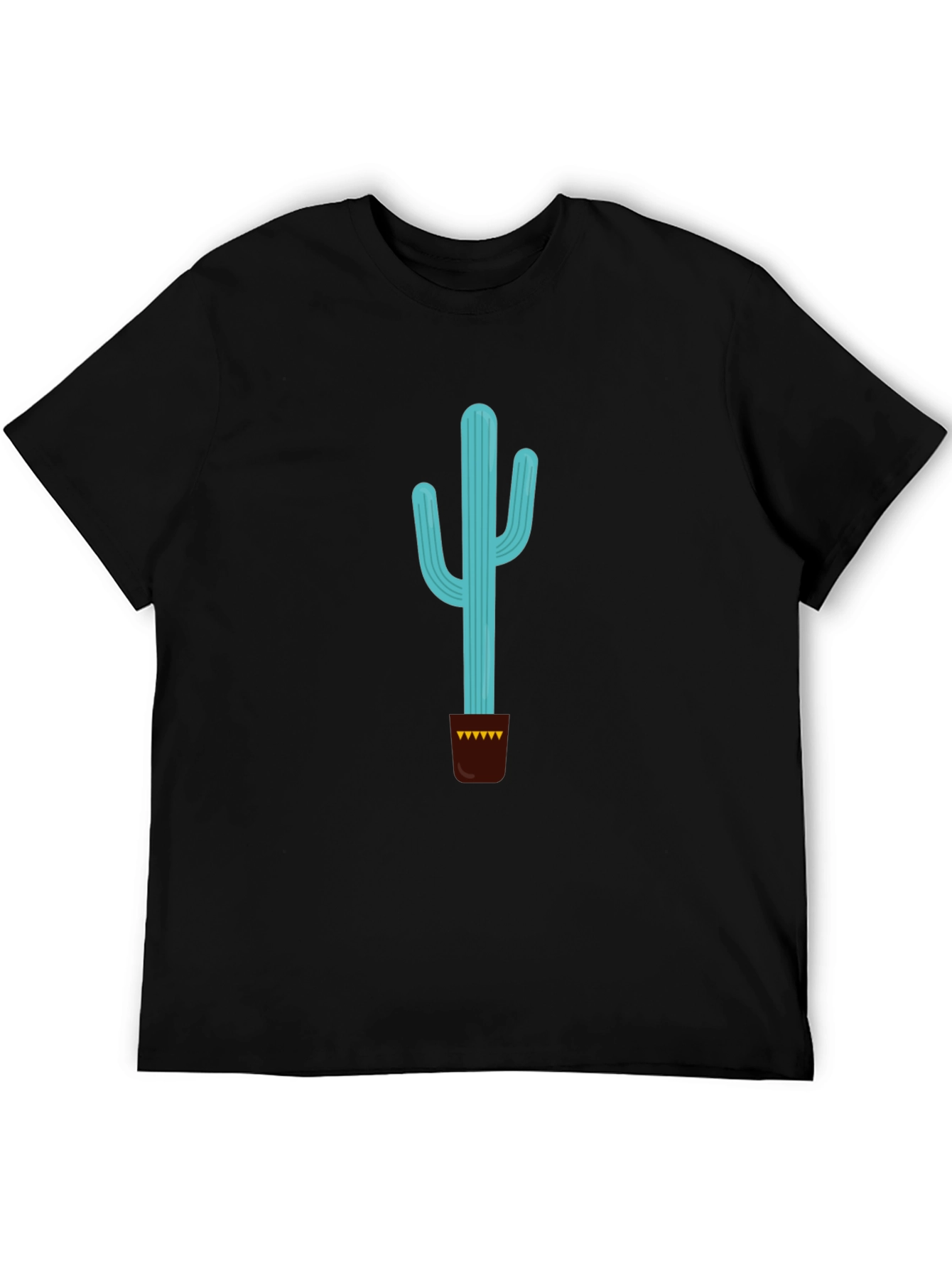 Cactus Graphic T-Shirt - Stylish Desert Plant Tee