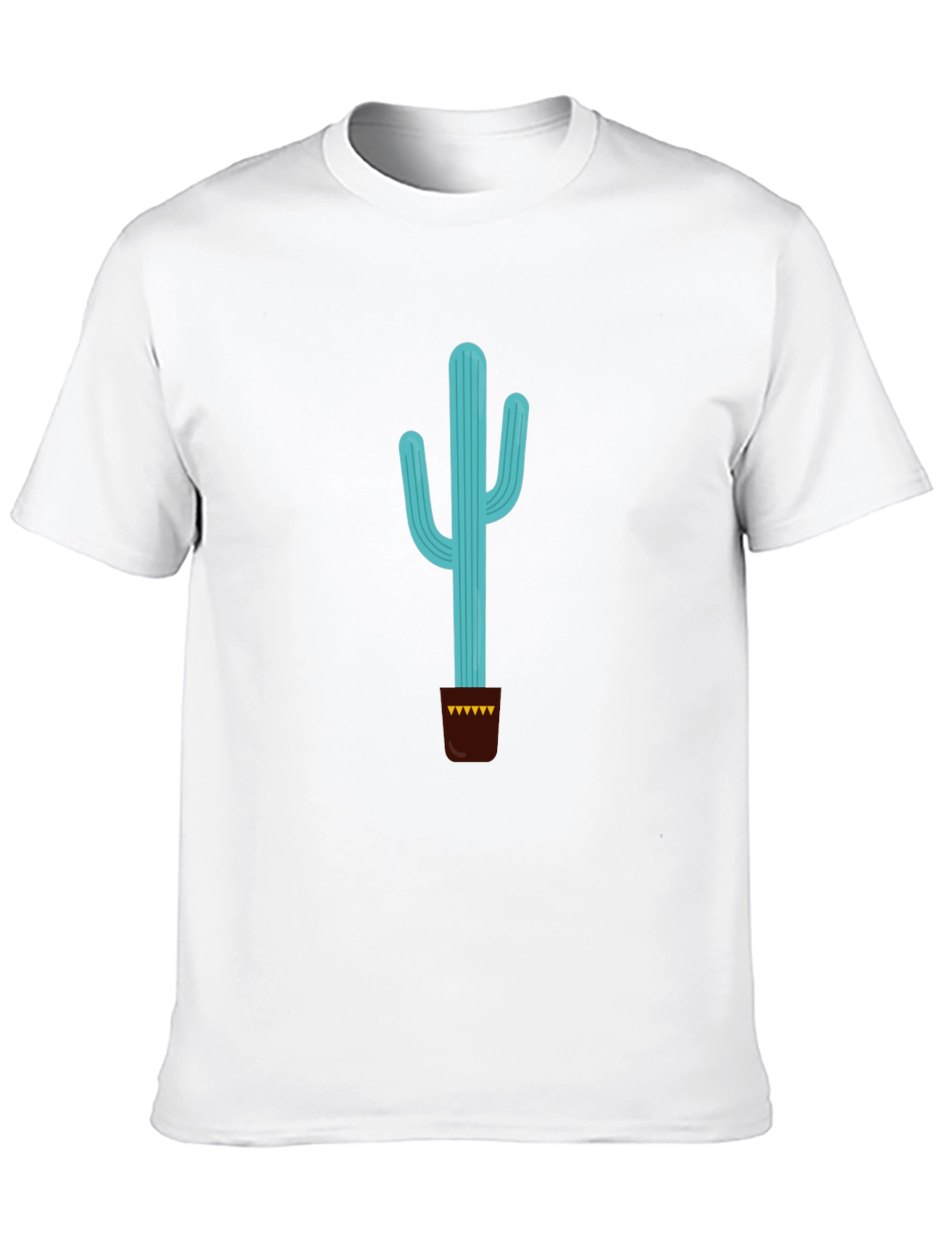 Cactus Graphic T-Shirt - Stylish Desert Plant Tee