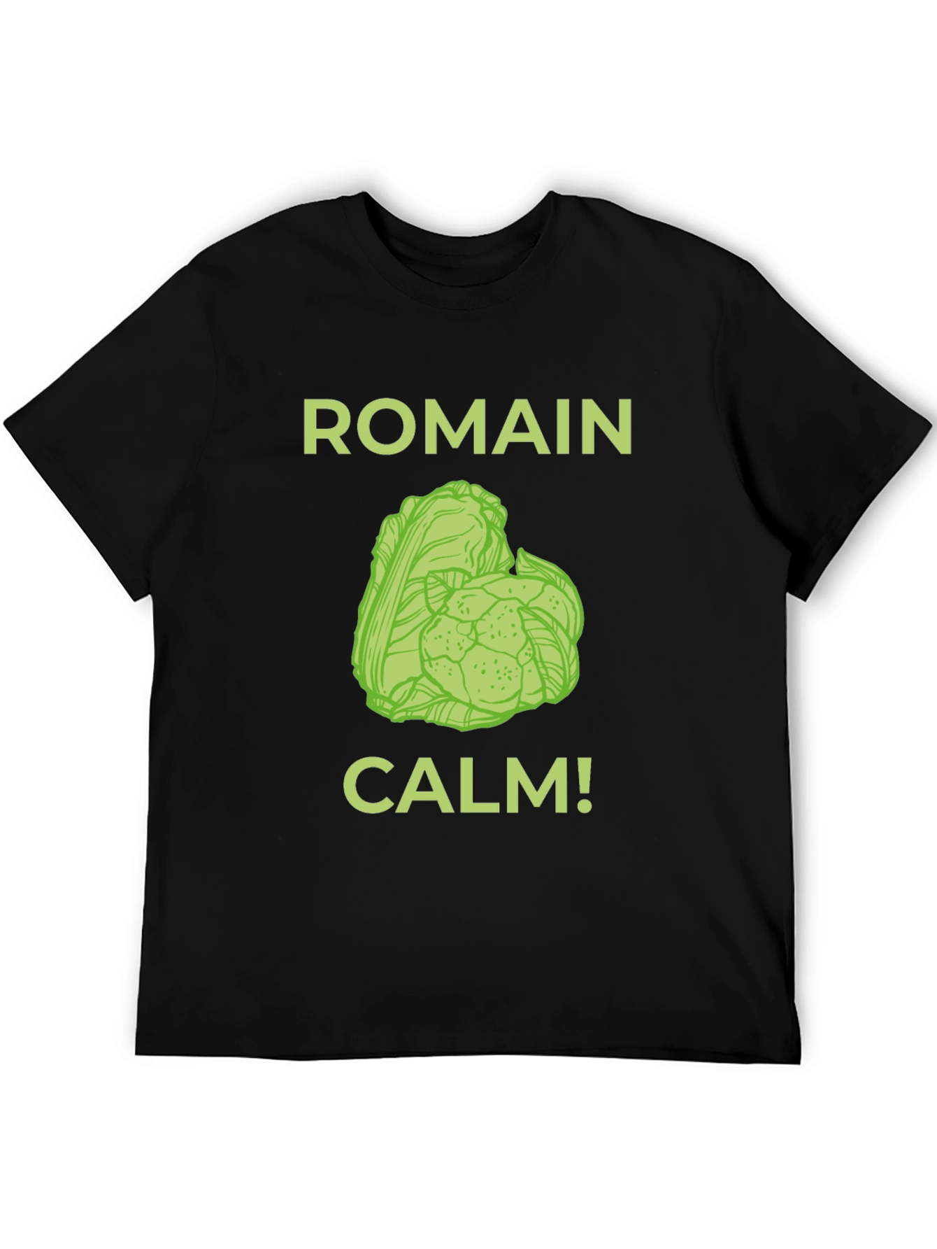 Romain Calm T-Shirt - Funny Foodie Tee