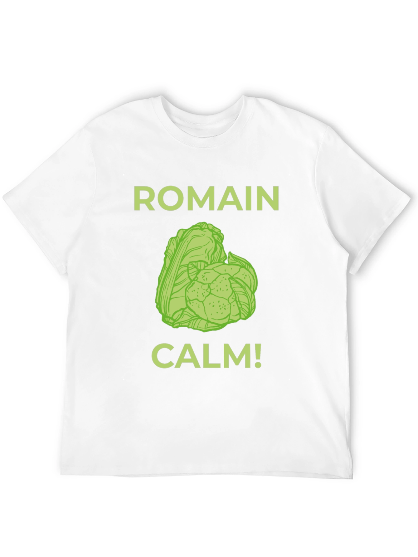 Romain Calm T-Shirt - Funny Foodie Tee
