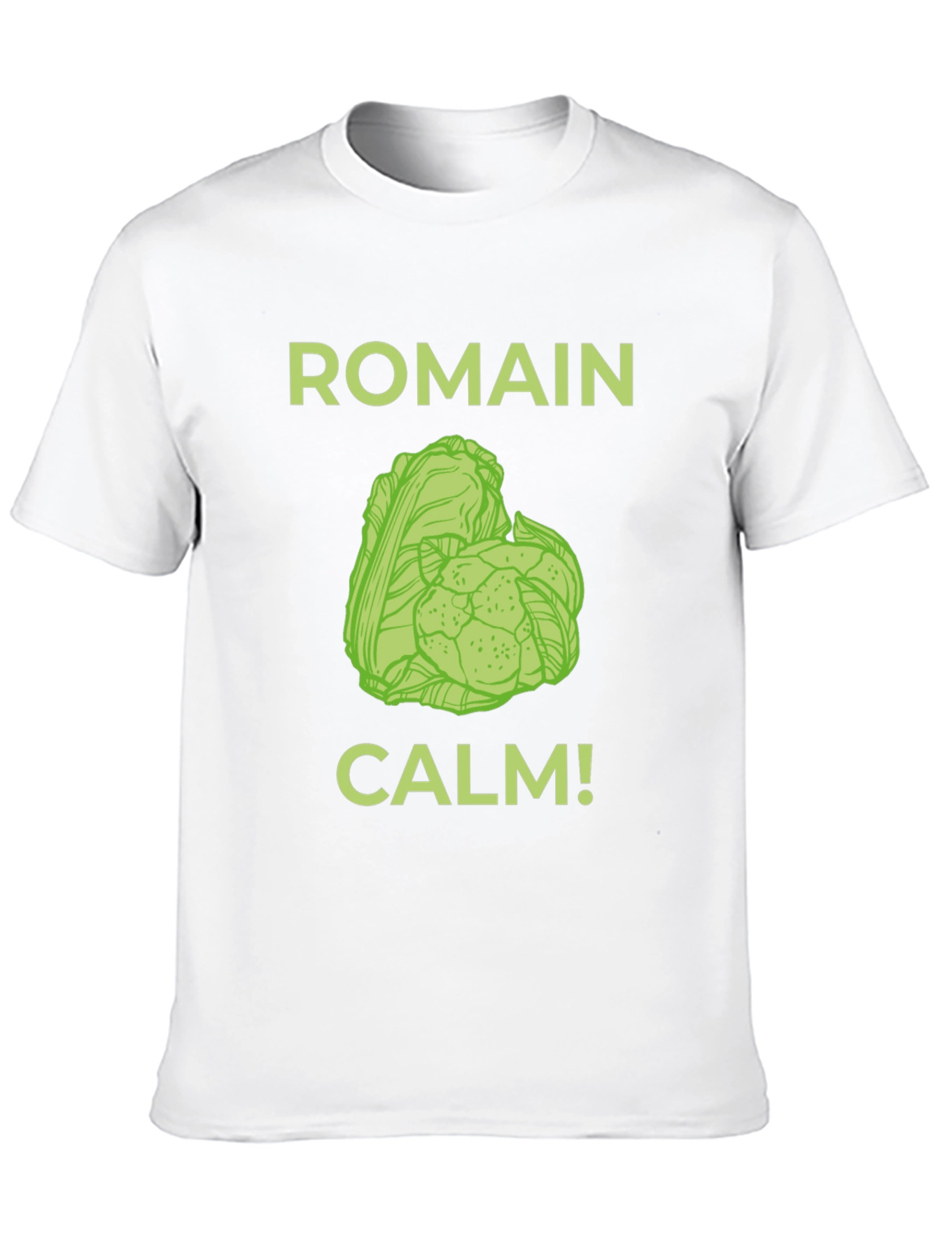 Romain Calm T-Shirt - Funny Foodie Tee