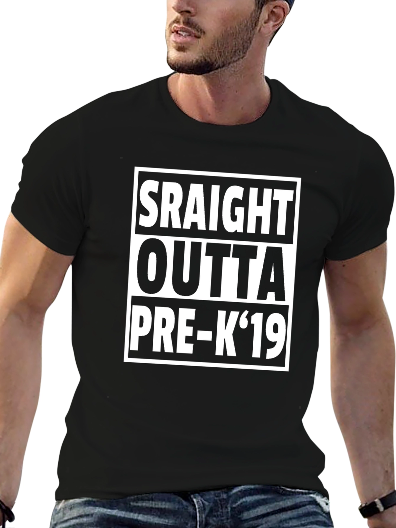 Straight Outta Pre-K 19 Graphic Tee