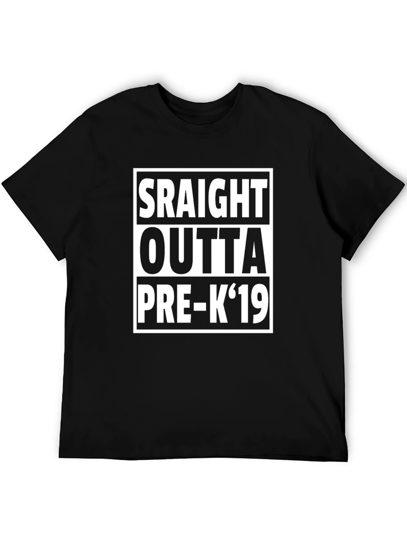 Straight Outta Pre-K 19 Graphic Tee