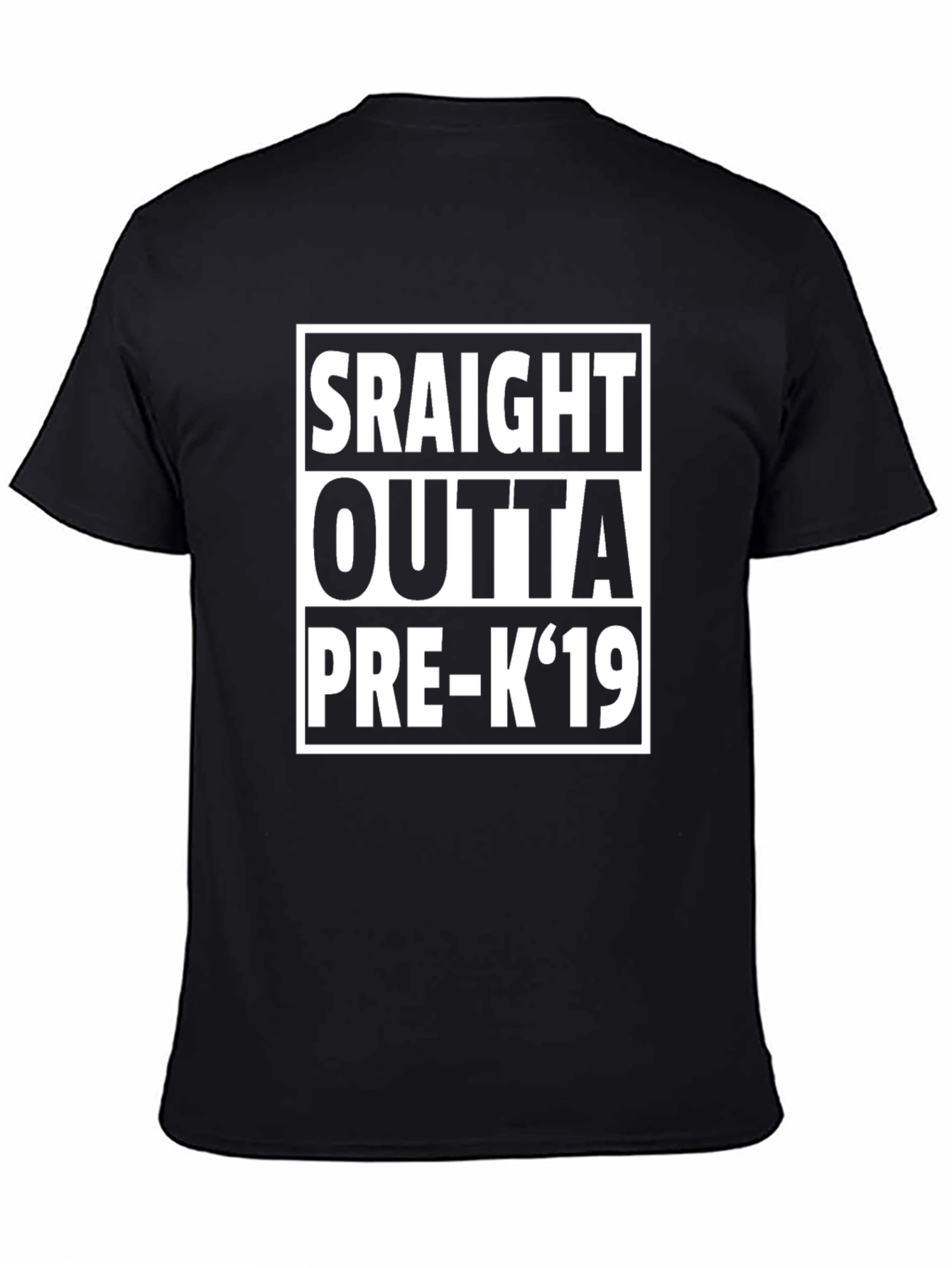 Straight Outta Pre-K 19 Graphic Tee